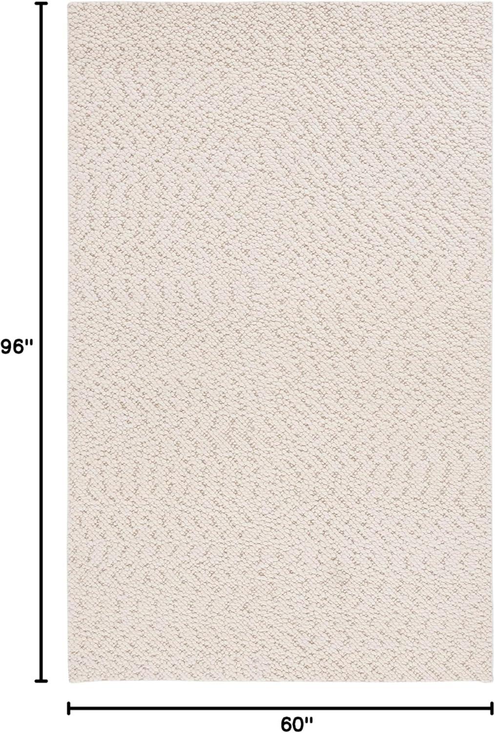 Gracie Oaks Martino Hand Woven Performance Solid Color Rug