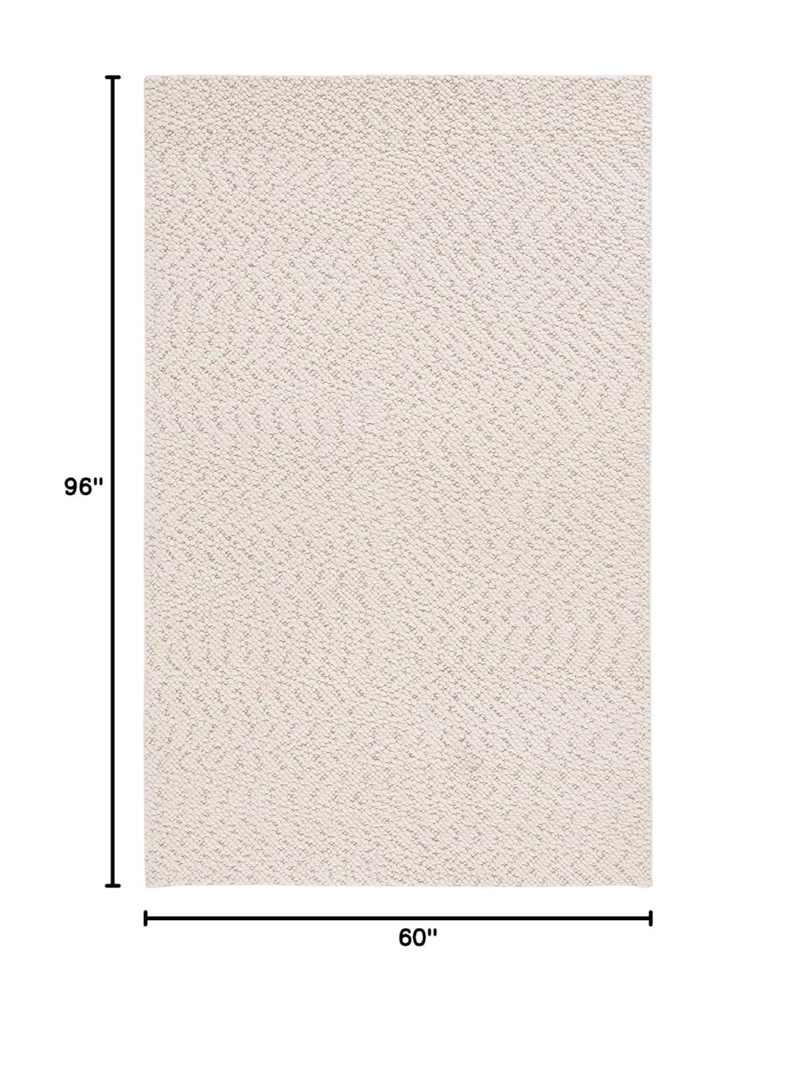 Gracie Oaks Martino Hand Woven Performance Solid Color Rug