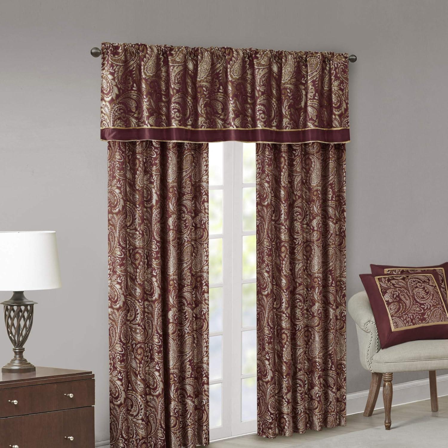 Aubrey Jacquard Window Valance