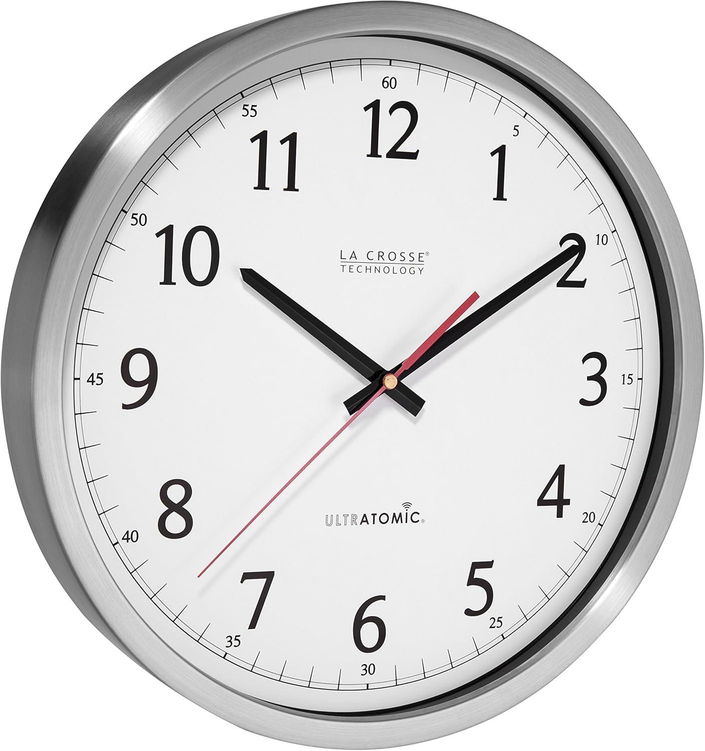 Weatherholt 14" UltrAtomic Metal Wall Clock