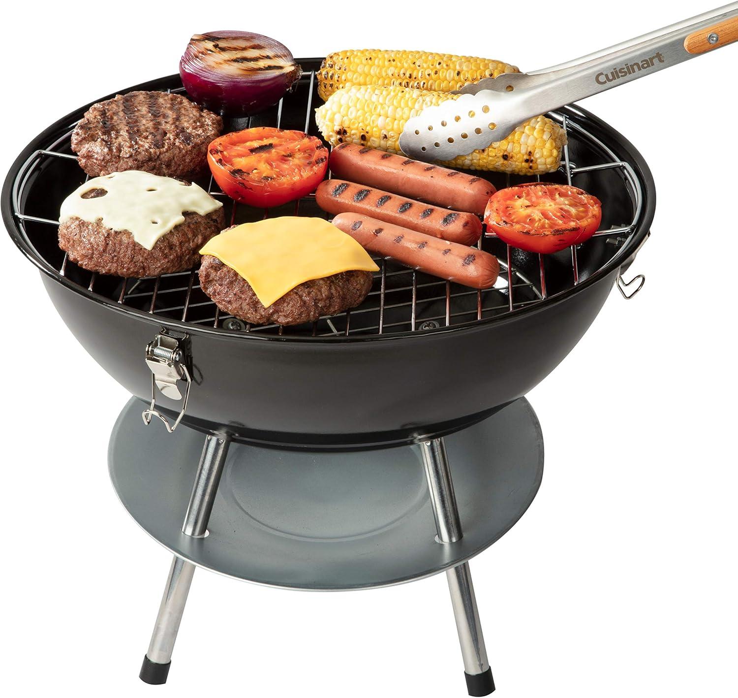 16-In Portable Charcoal Grill