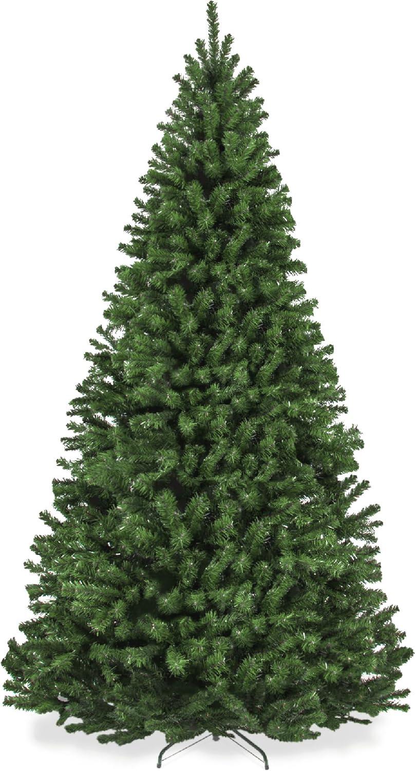 Best Choice Products Premium Spruce Artificial Christmas Tree w/ Easy Assembly, Metal Hinges & Foldable Base