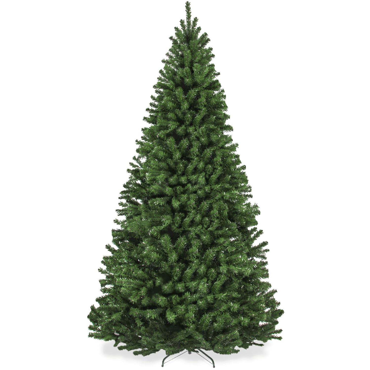 Best Choice Products 4.5ft Premium Spruce Artificial Christmas Tree w/ Easy Assembly, Metal Hinges & Foldable Base