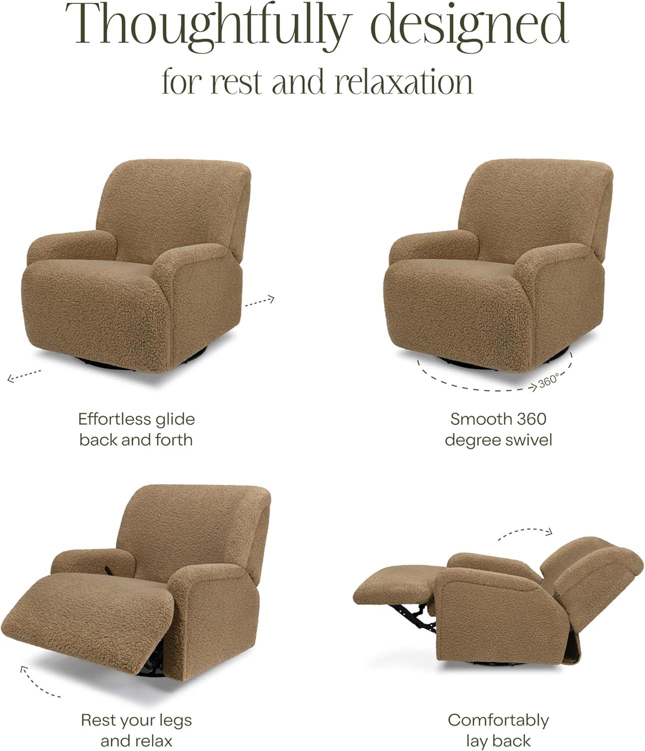 Winslow Extra Wide Recliner and Swivel Glider