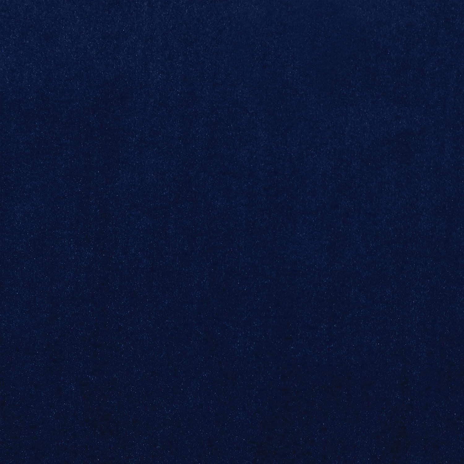 Coaster Modern Blue Velvet Ottoman 910230