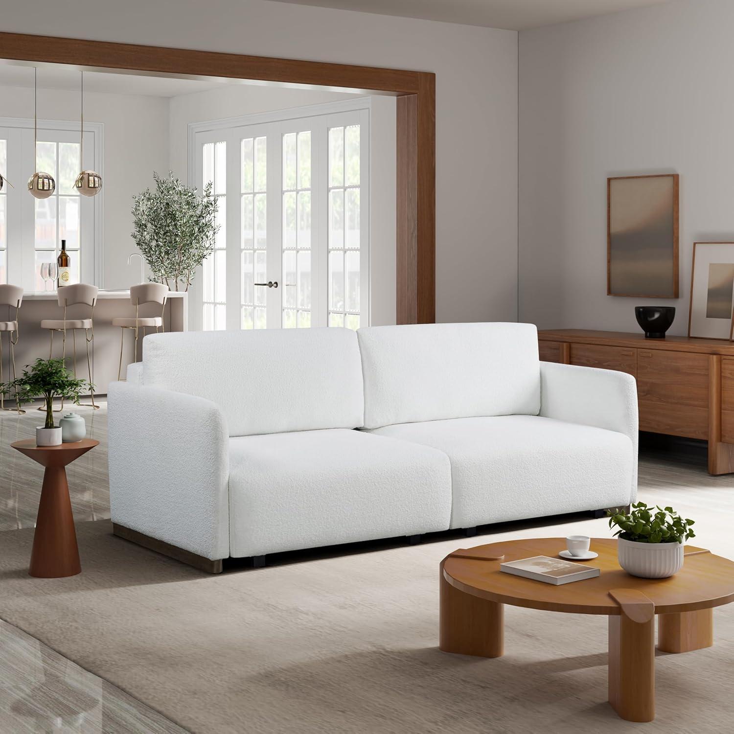 Serta Durango 86" Upholstered Queen Size Convertible Sleeper Sofa