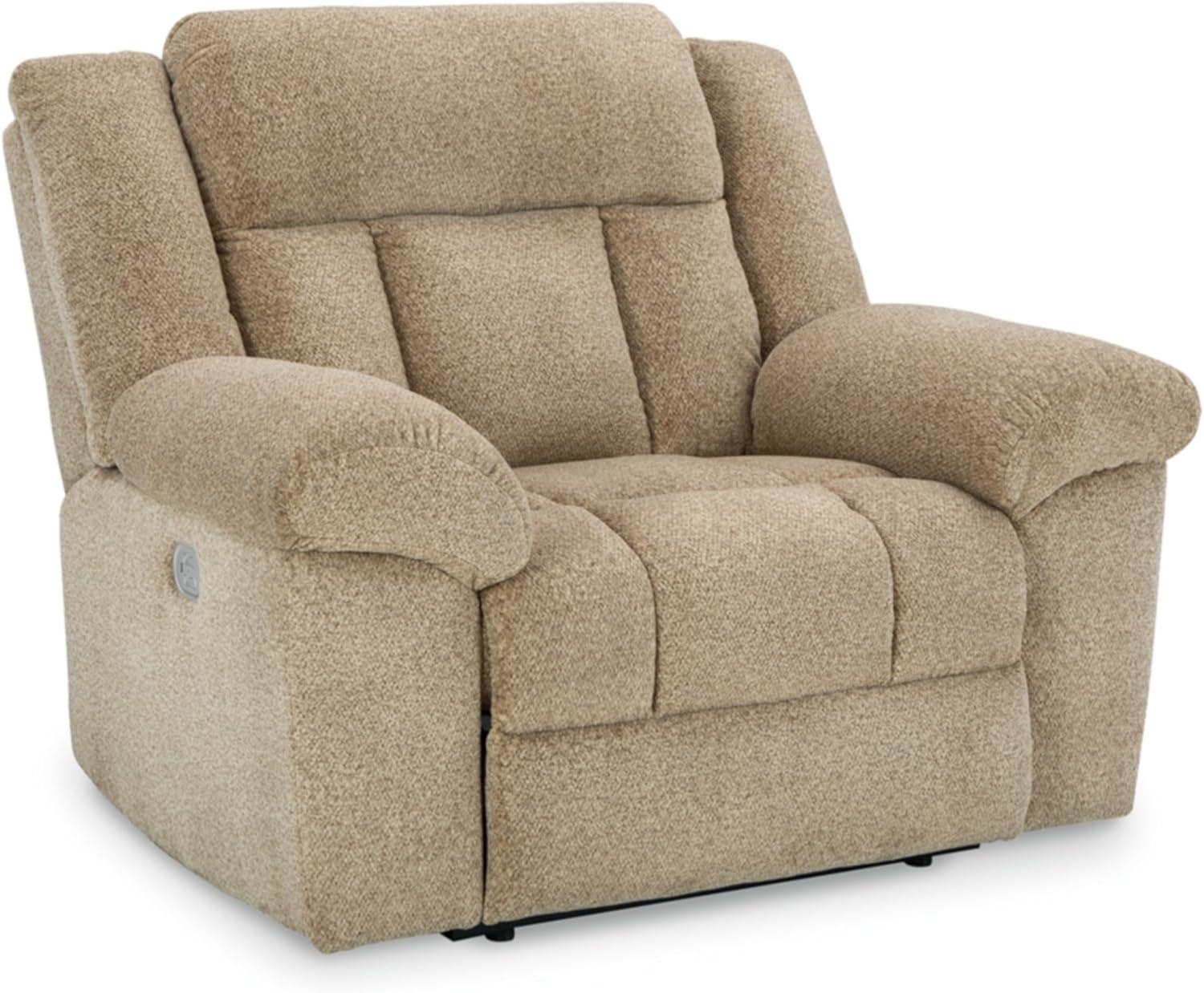 Ashley Furniture Tip-Off Wheat Power Recliner