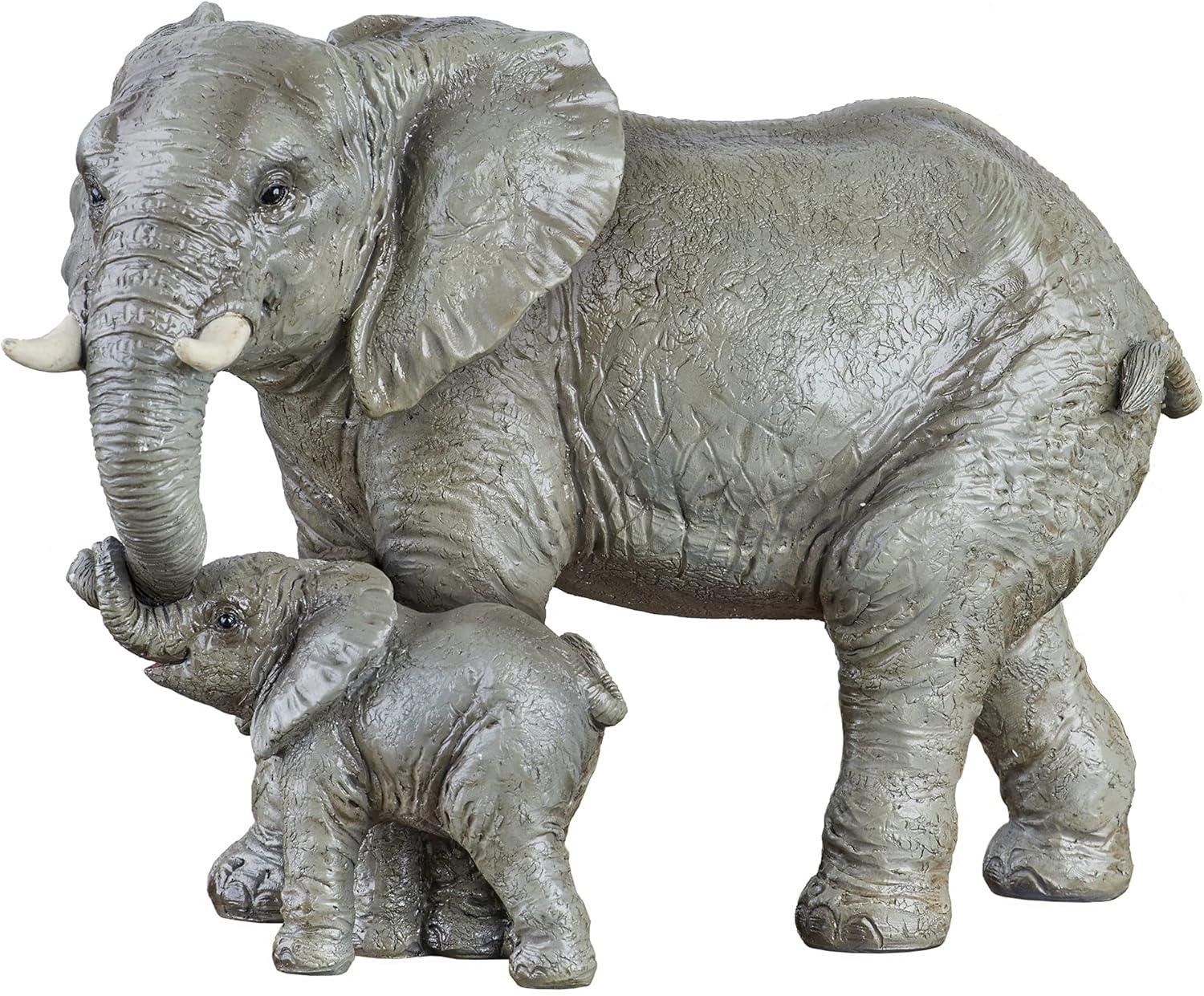 Elephant Animals Plastic Garden Statue