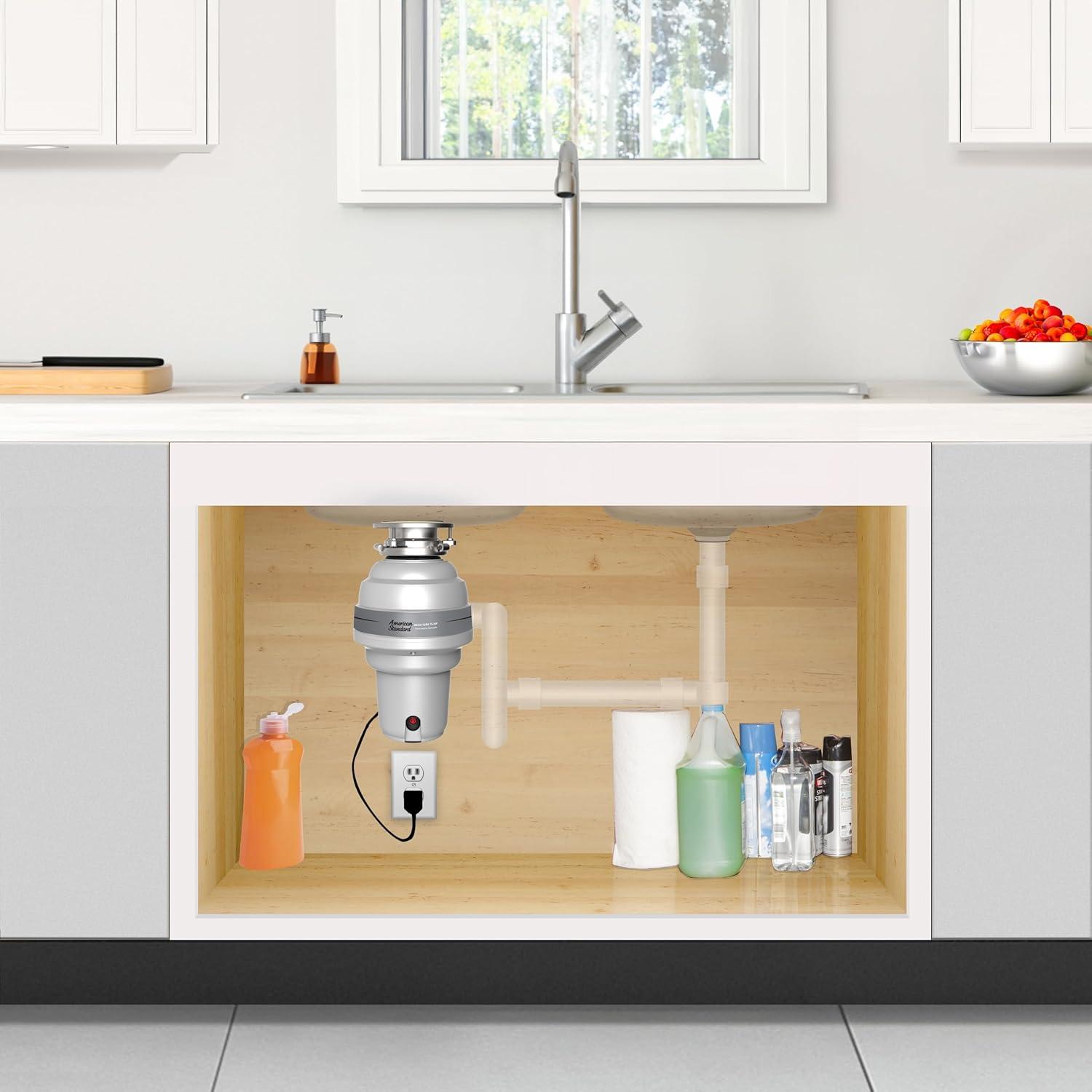 American Standard American Standard 1.25 HP Continuous Feed Garbage Disposal with Cord