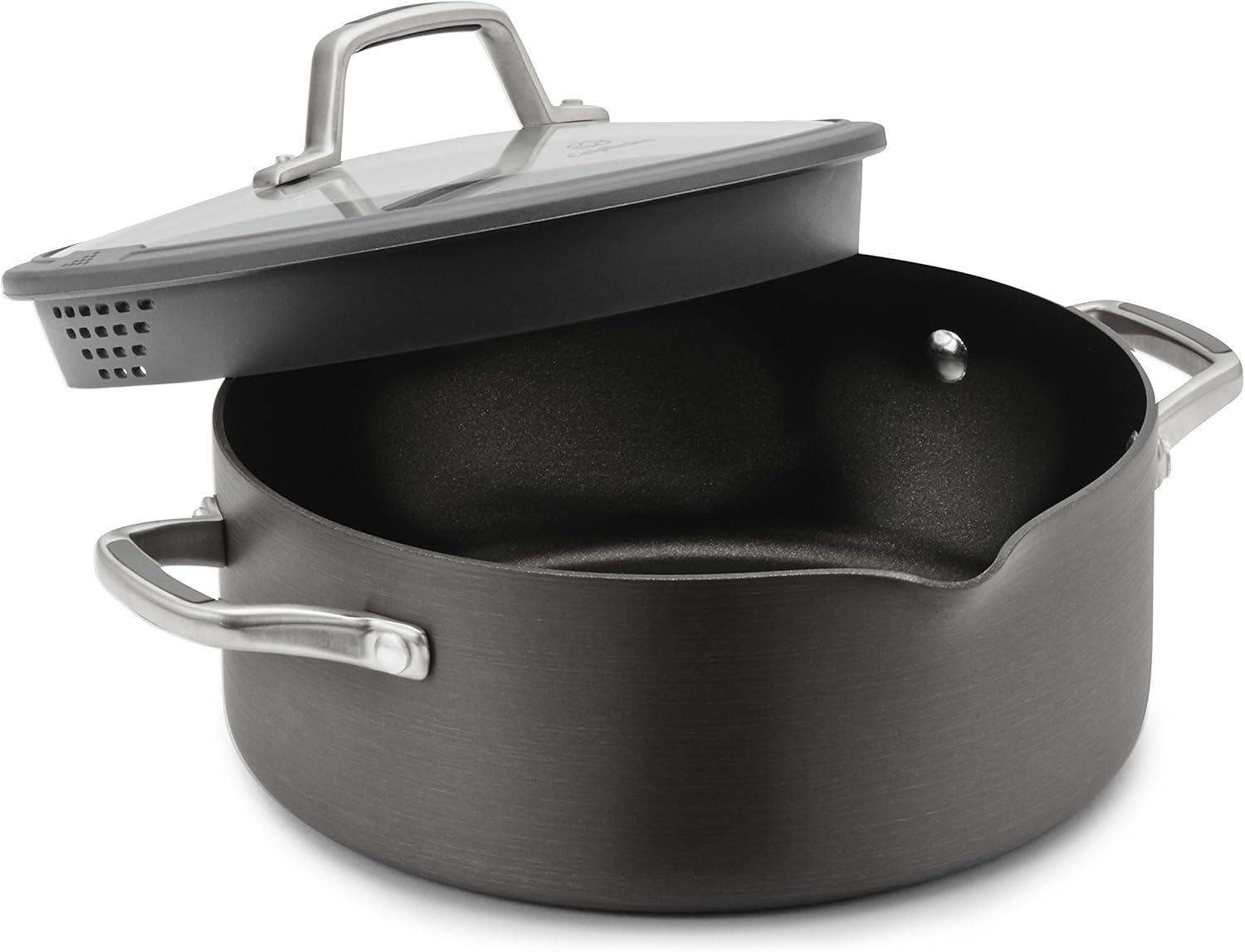 Calphalon Simply Easy System 5-qt. Dutch Oven: Gray