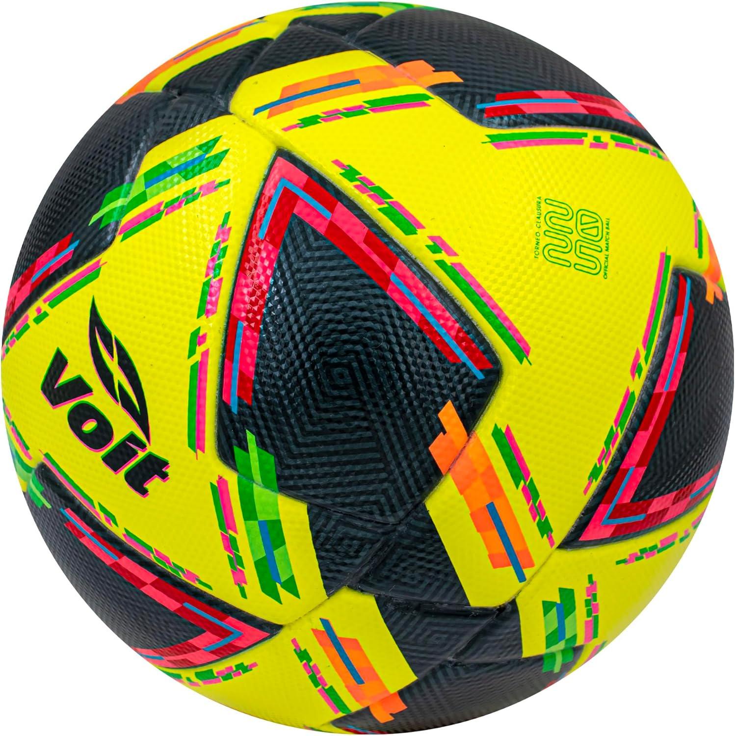 Voit Yellow and Black Size 5 Professional Soccer Ball