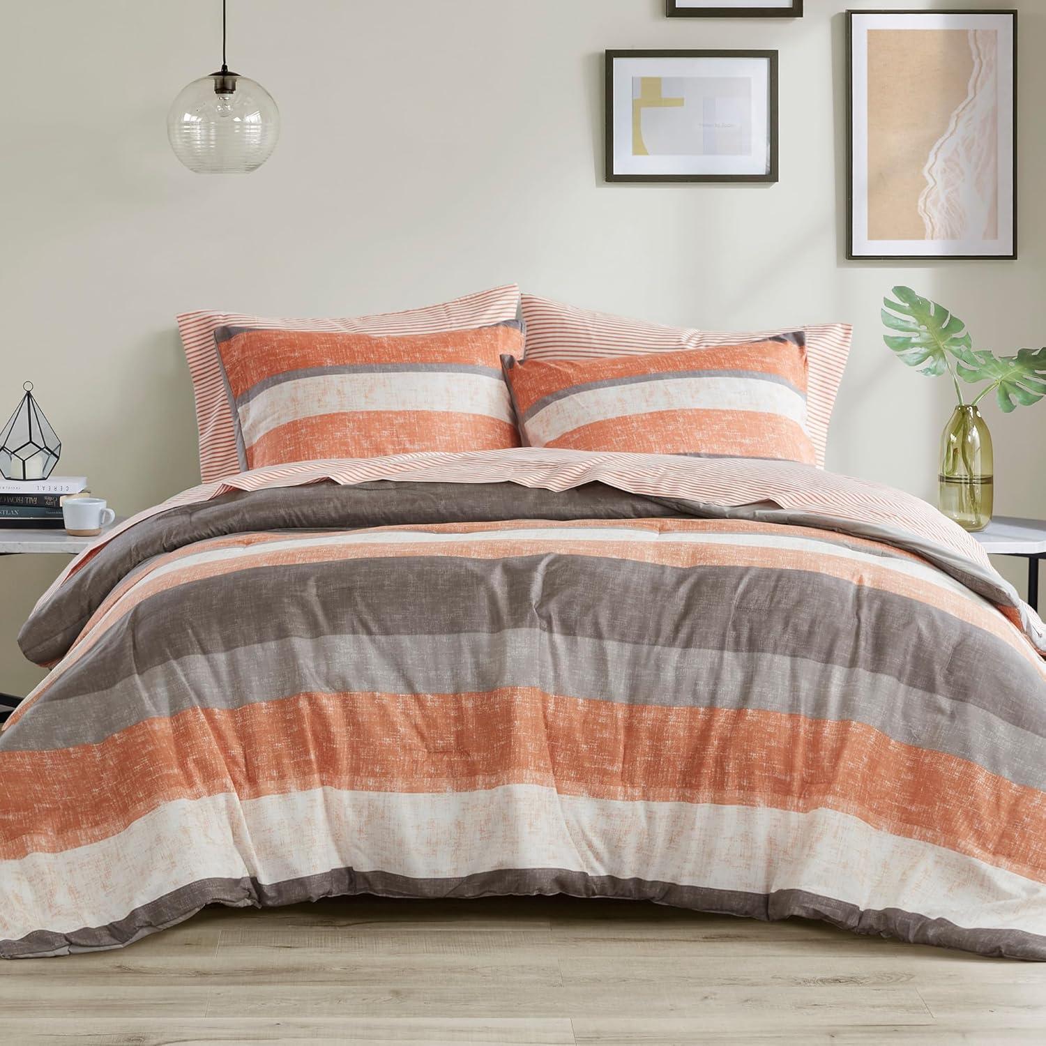 Madison Park Essentials Jaxon Comforter Set with Bed Sheets
