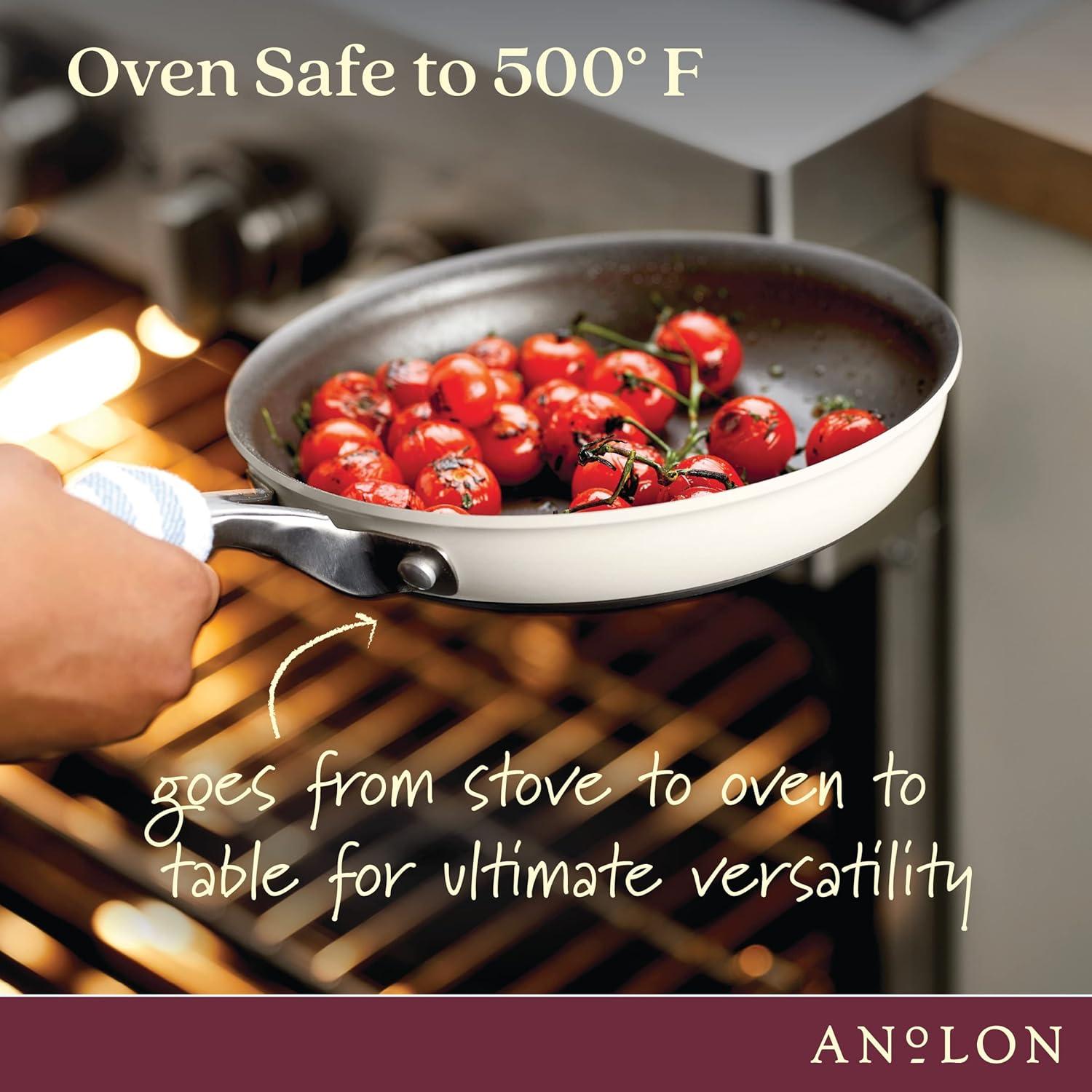 Anolon Achieve Hard Anodized Nonstick Frying Pan / Skillet