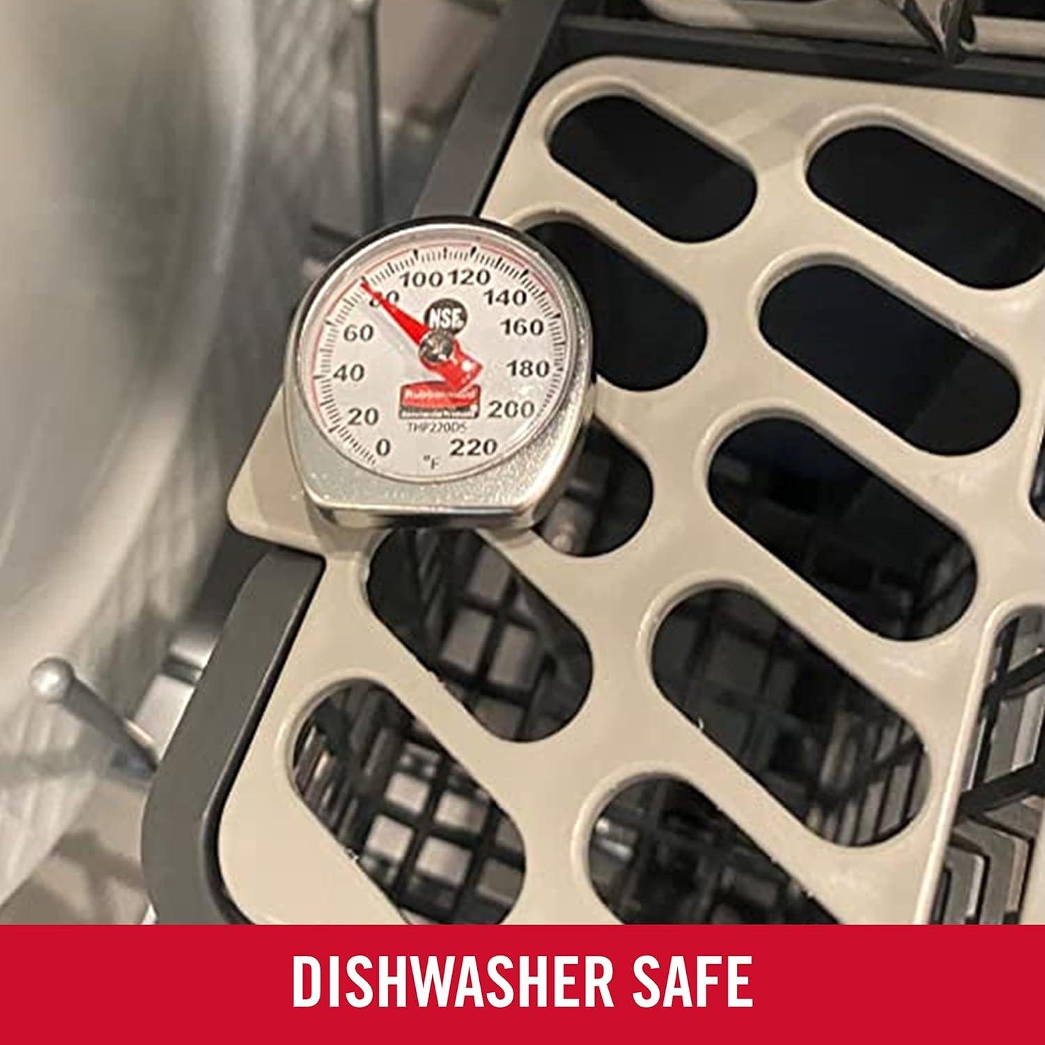 Rubbermaid Commercial Products Stainless Steel Deep Fry Thermometer