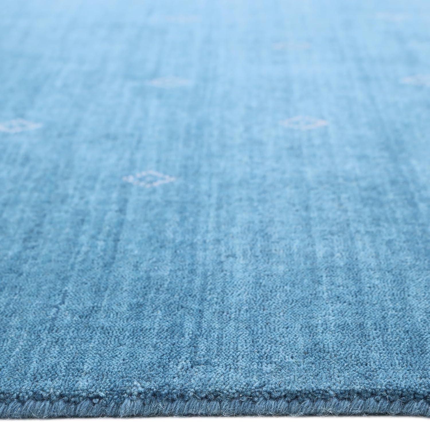 Cyrena Hand-Loomed Wool Rug - Sapphire / 9' x 12'
