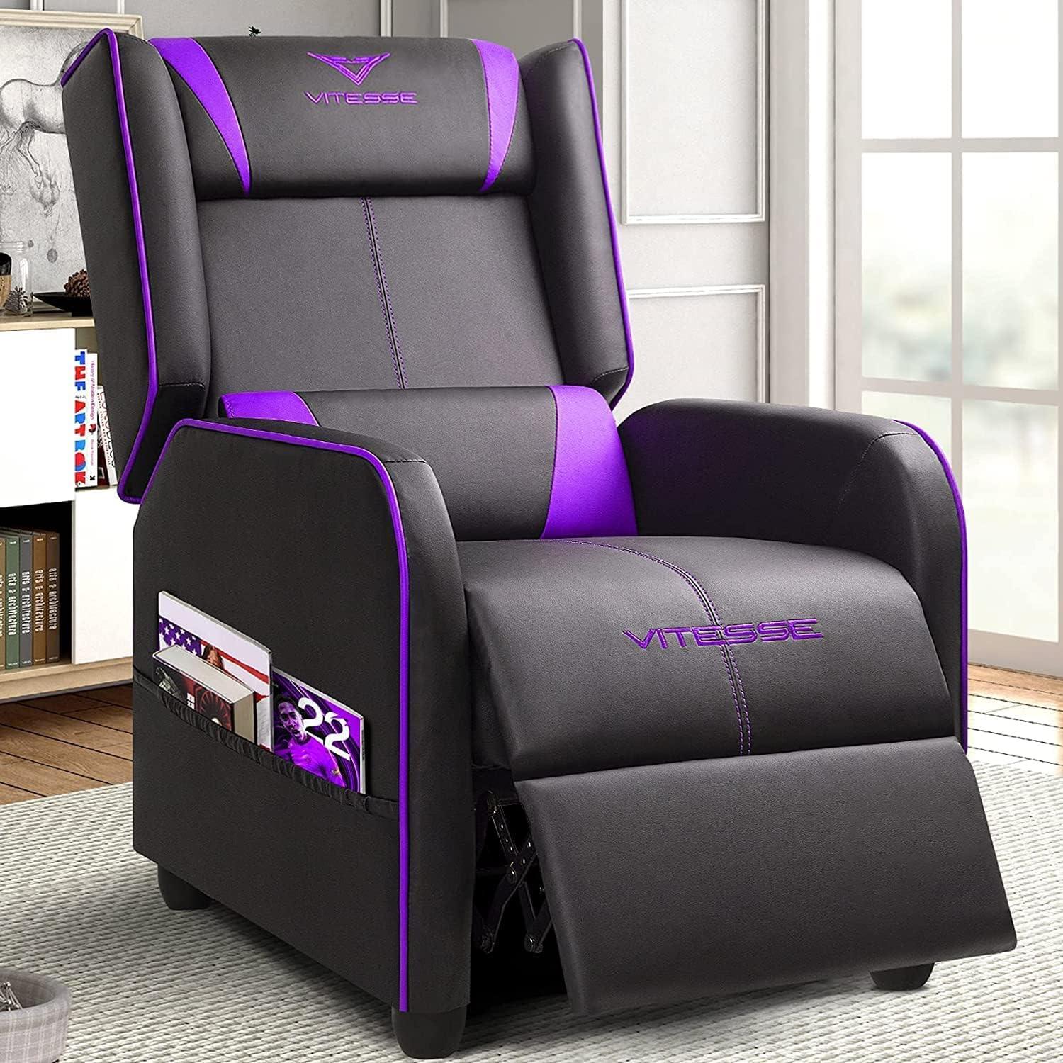 VITESSE PU Leather Gaming Recliner Sofa Chair