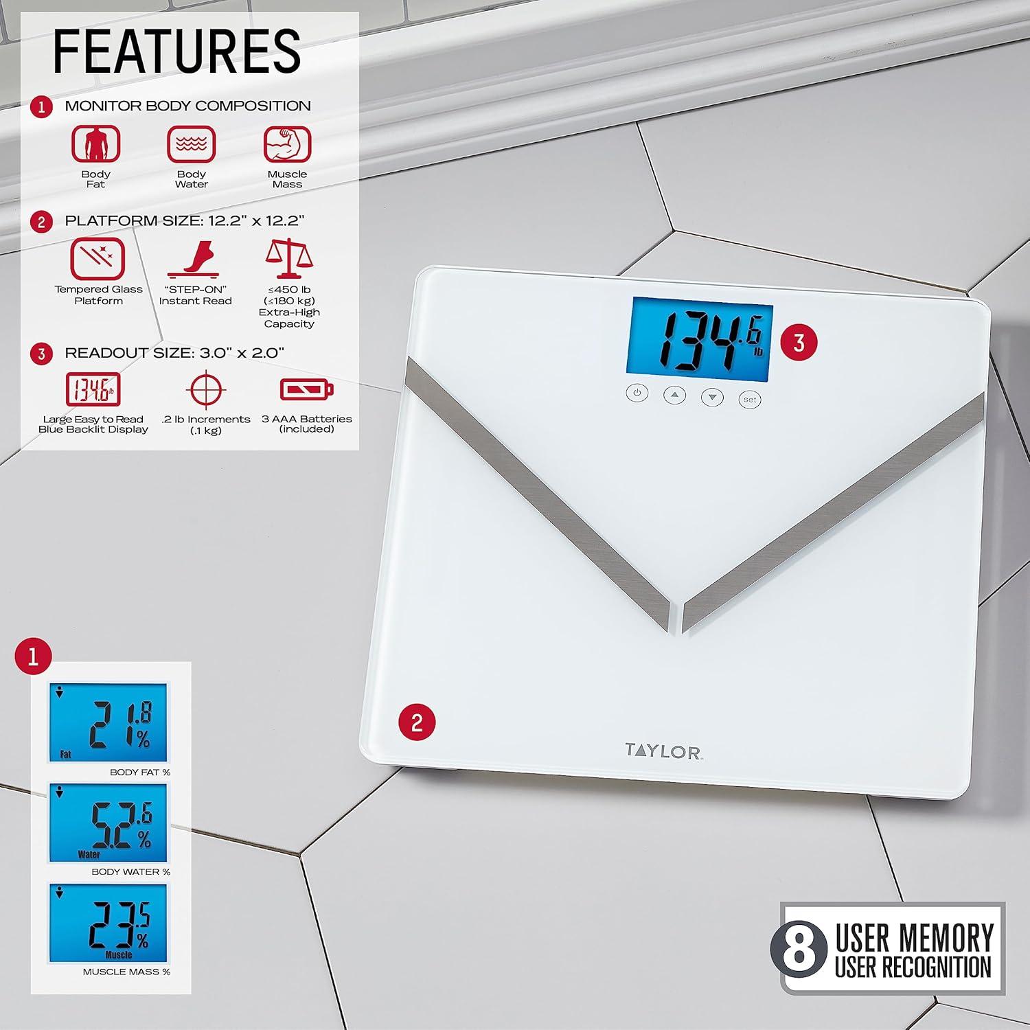 Taylor Digital Bathroom Scale