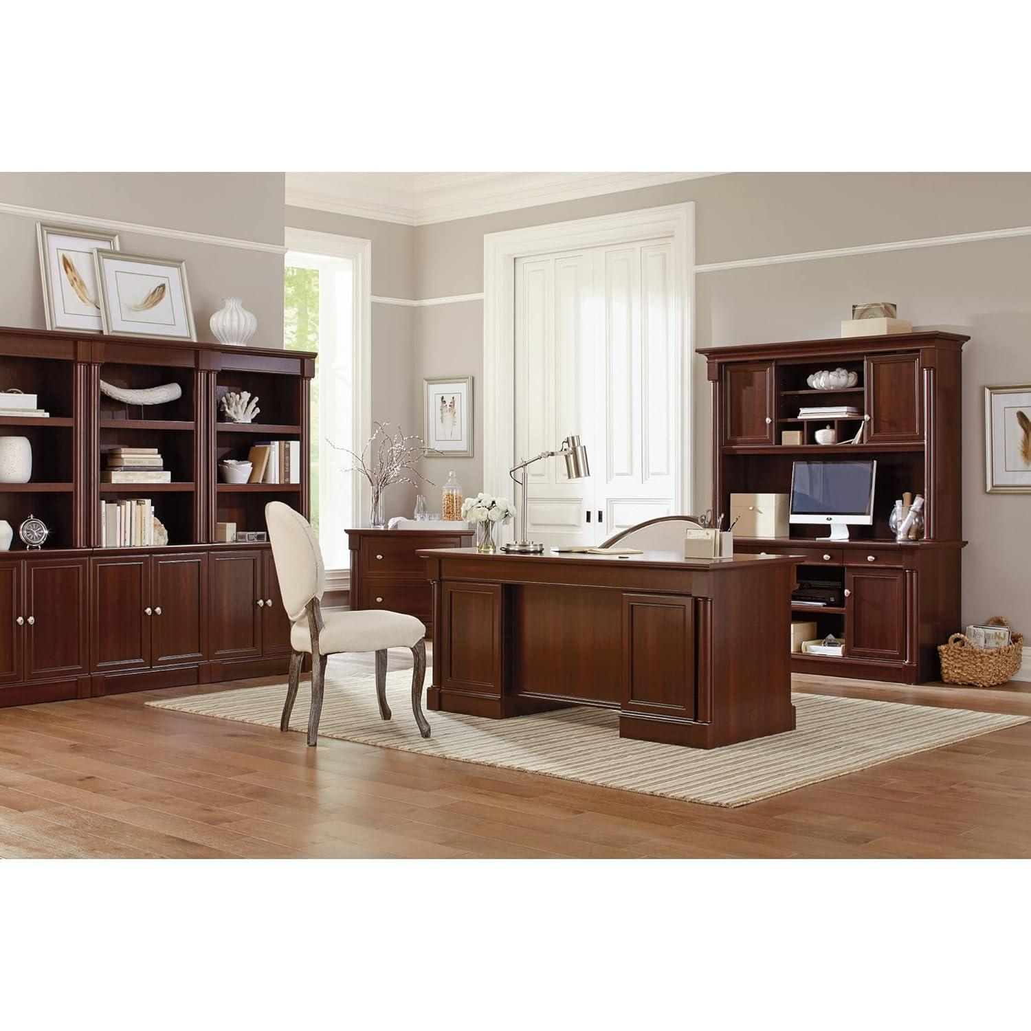 Sauder Palladia Credenza, Select Cherry Finish