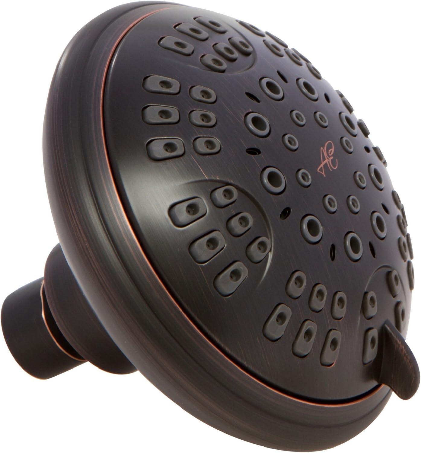 Oil-Rubbed Bronze 6-Function Wall Mounted Shower Head