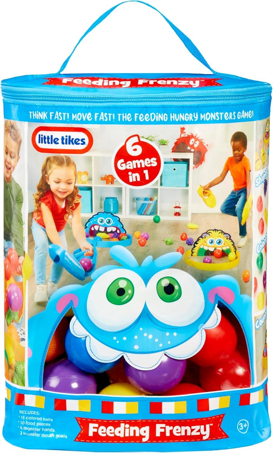 Little Tikes Feeding Frenzy, Indoor, Outdoor Gaming Experience, Ages 3+