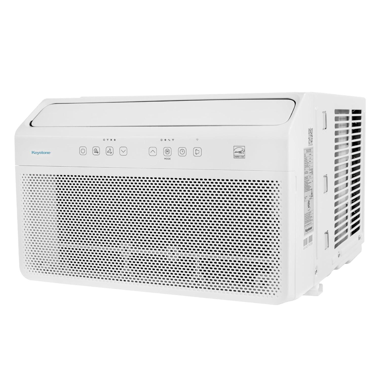 Keystone 12000 BTU Window Air Conditioner for 550 Square Feet with Remote Included