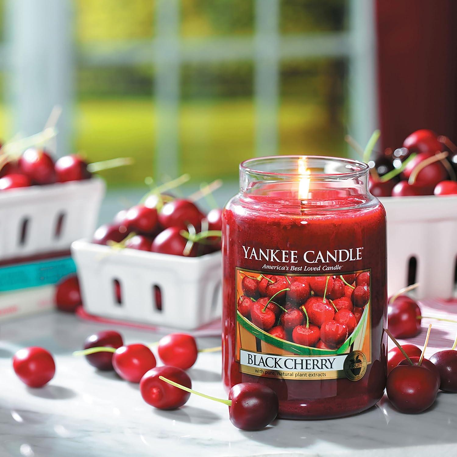 Yankee Candle Black Cherry Scented Large Jar