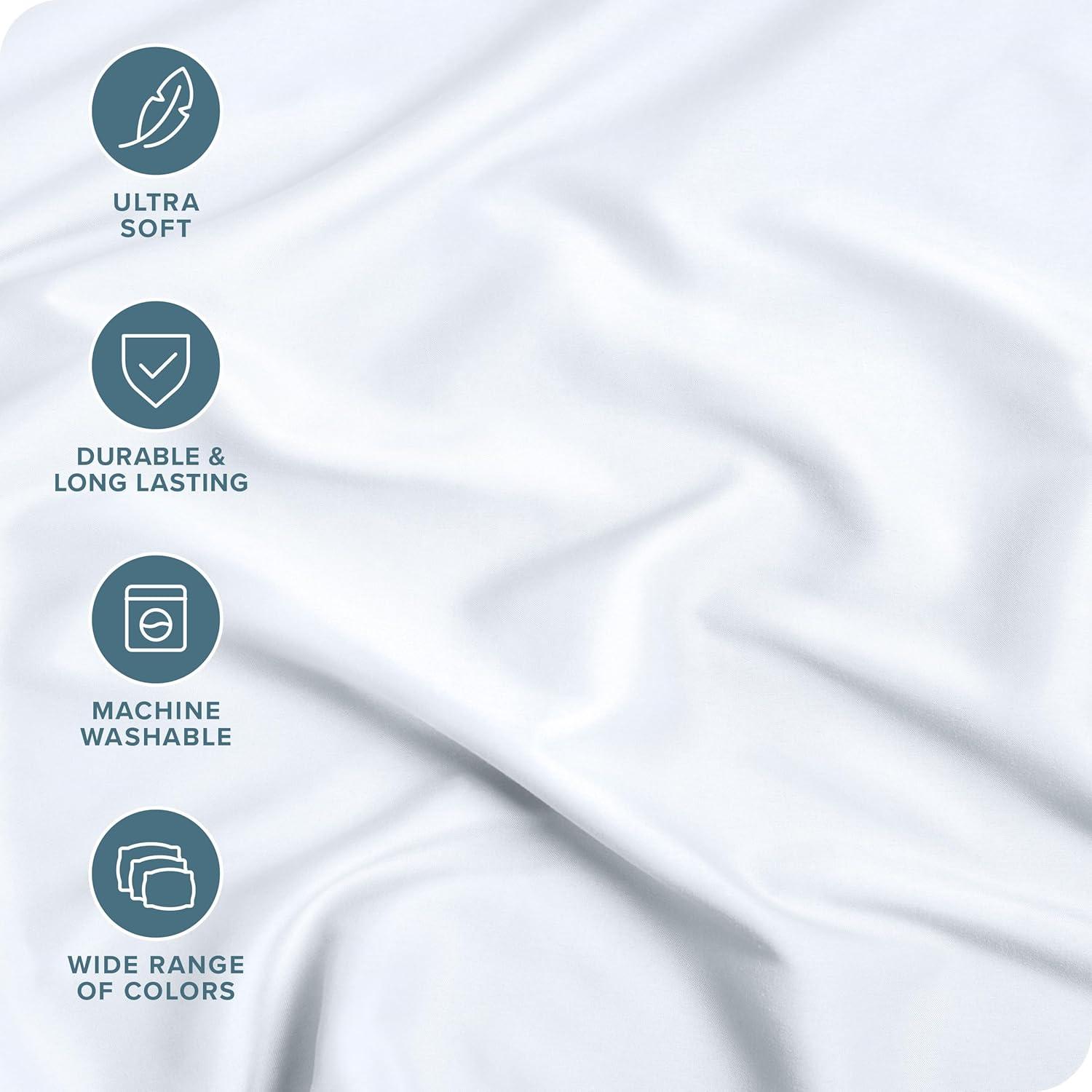 Bare Home Microfiber Fitted Sheet