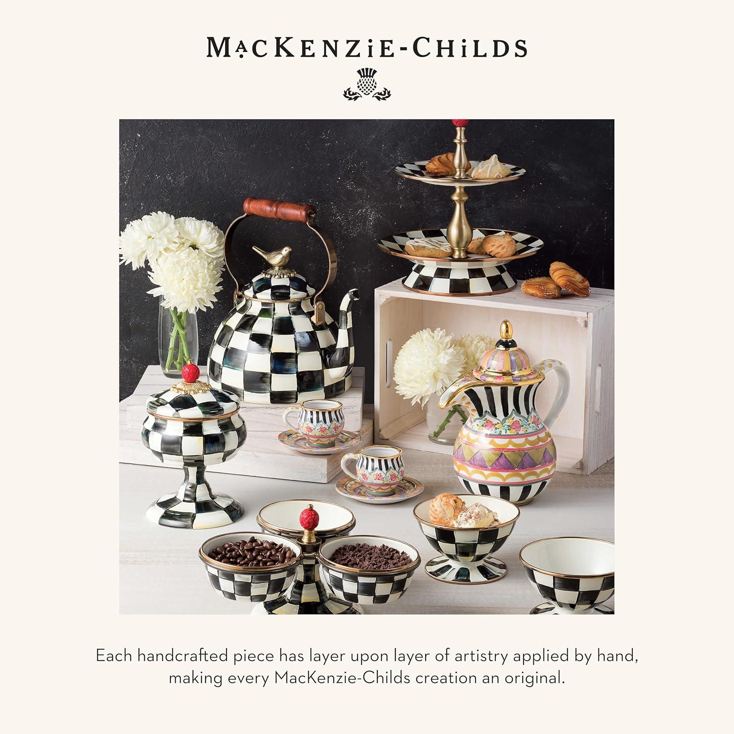 MacKenzie-Childs Check Mugs (Set of 4)