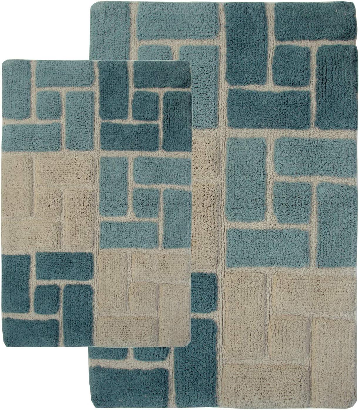 Chesapeake Merchandising Inc. Classic Color Cotton Blend Bath Rug
