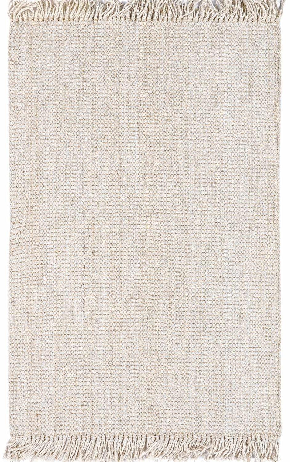 Hauteloom Moncton Handmade Jute/Sisal Beige Area Rug