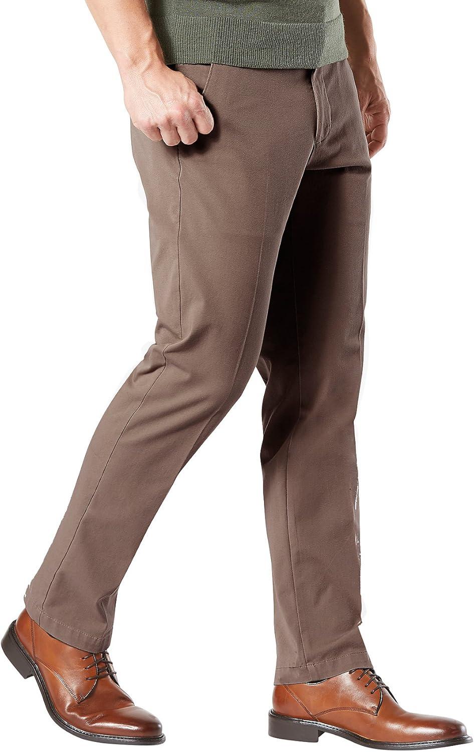 Dockers Men's Straight Fit Workday Khaki Smart 360 Flex Pants (Regular and Big & Tall)