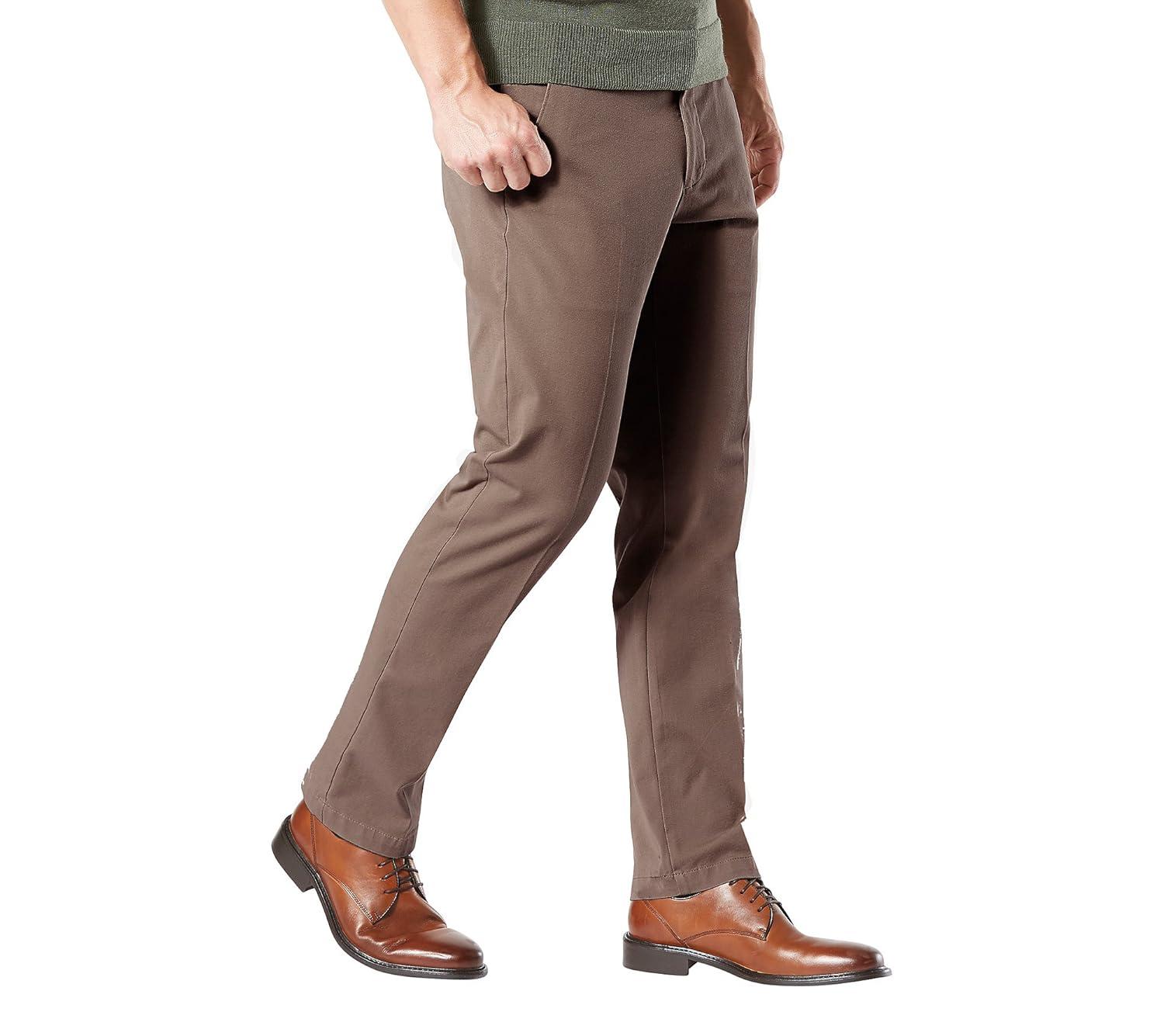 Dockers Men's Straight Fit Workday Khaki Smart 360 Flex Pants (Regular and Big & Tall)