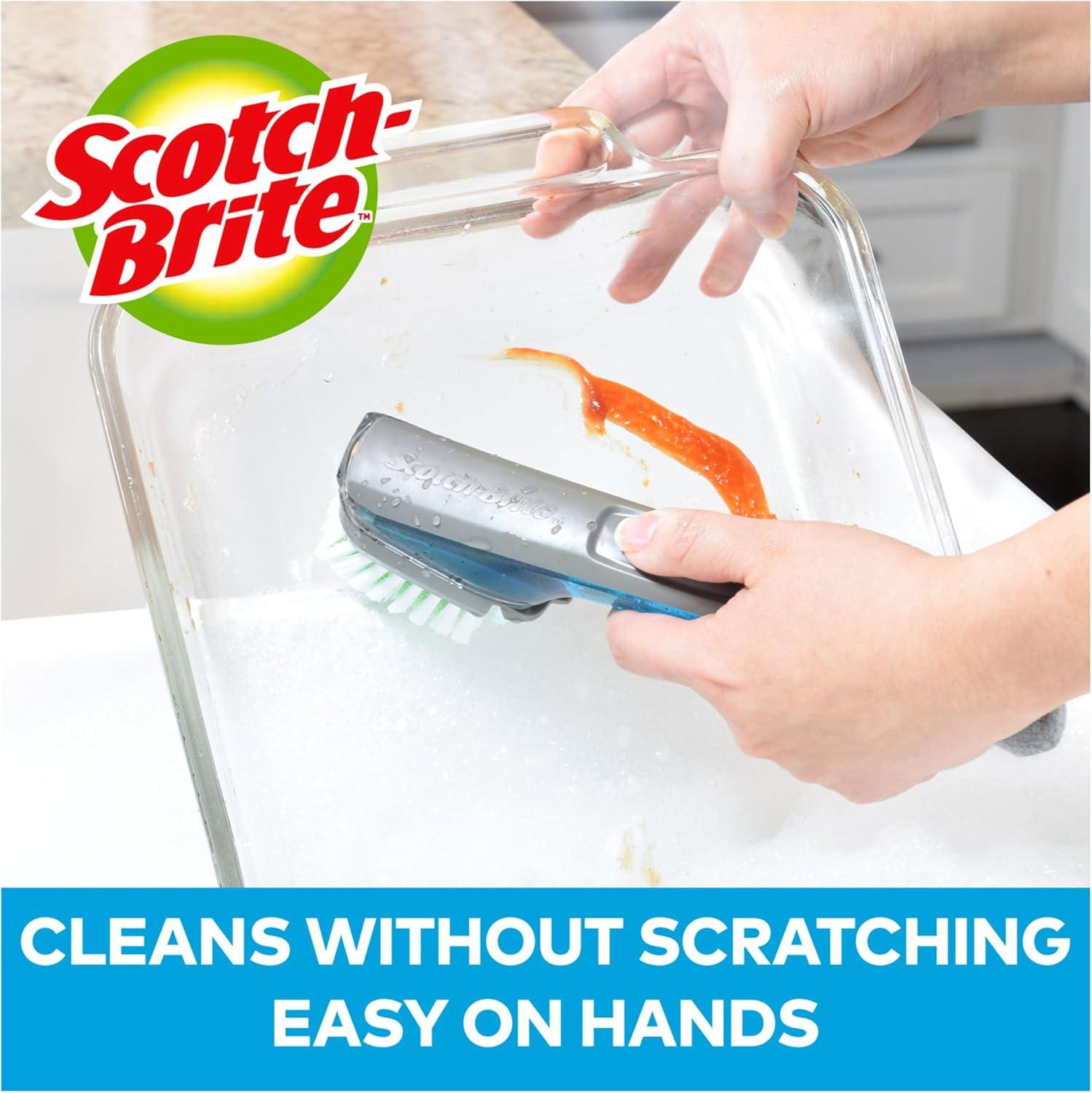 Scotch-Brite Soap Control Brush Scrubber Dishwand, 1 Brush