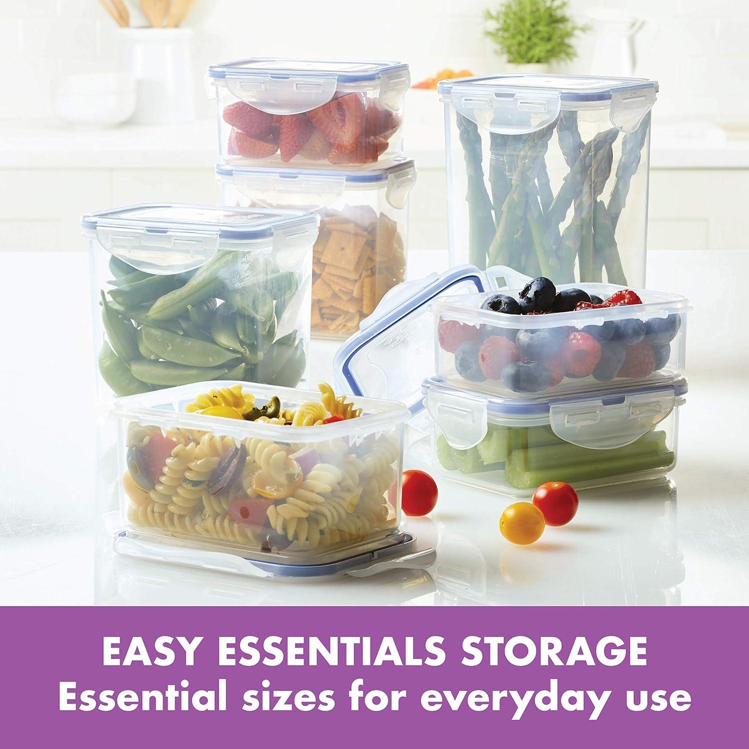 Easy Essentials™ Food Storage - Set of 7 Containers and 7 Lids