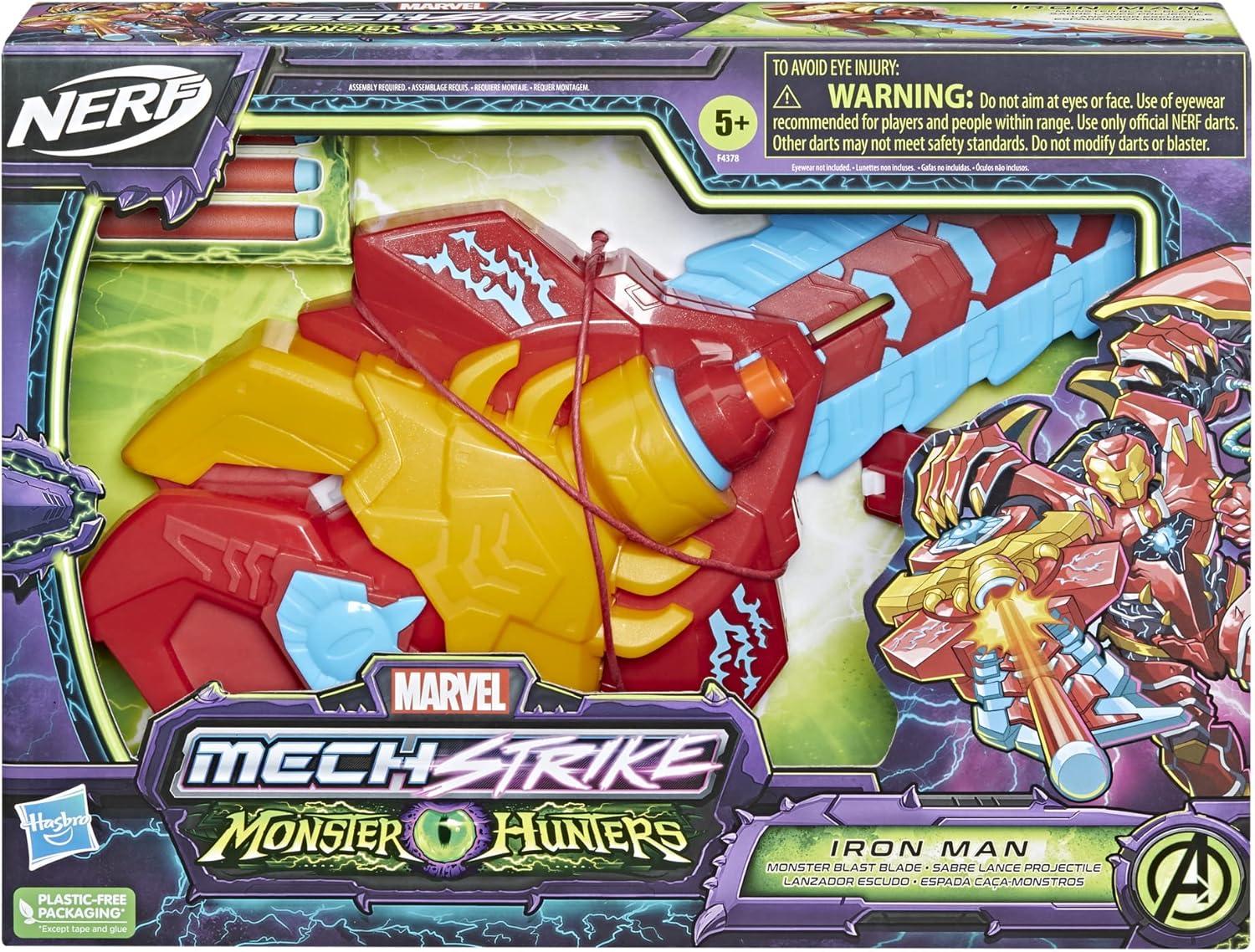 Marvel Mech Strike Monster Hunters Iron Man Monster Blast Blade