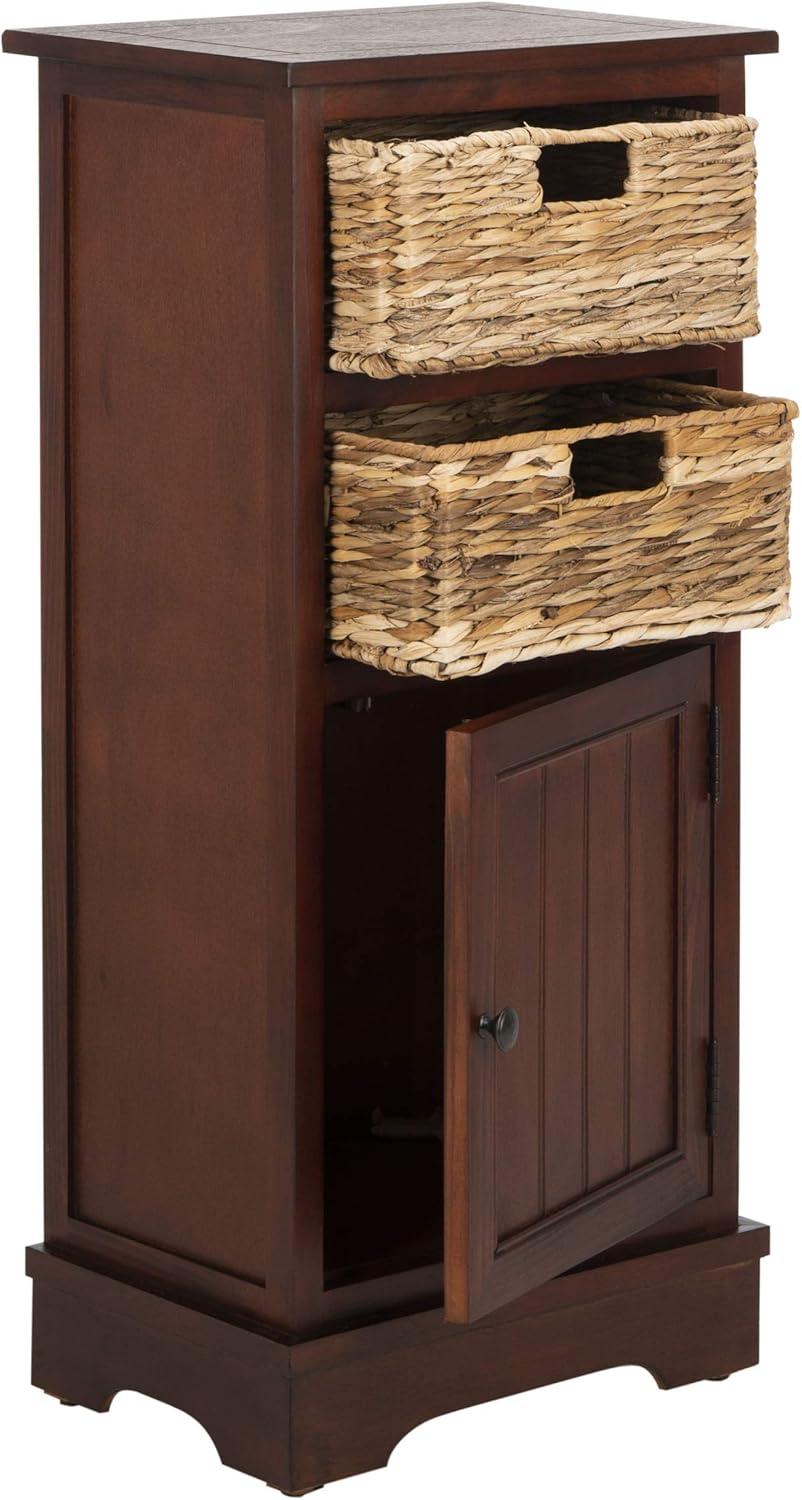 Connery Cabinet - AMH5742 - Cherry - Safavieh Couture