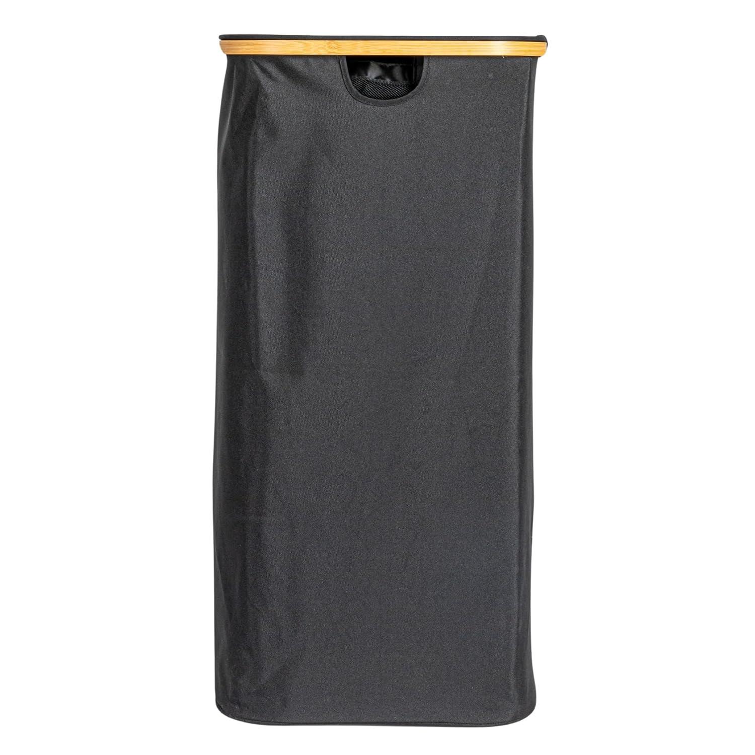 Household Essentials Sleek Laundry Hamper With Dual Mesh Liners And Lid