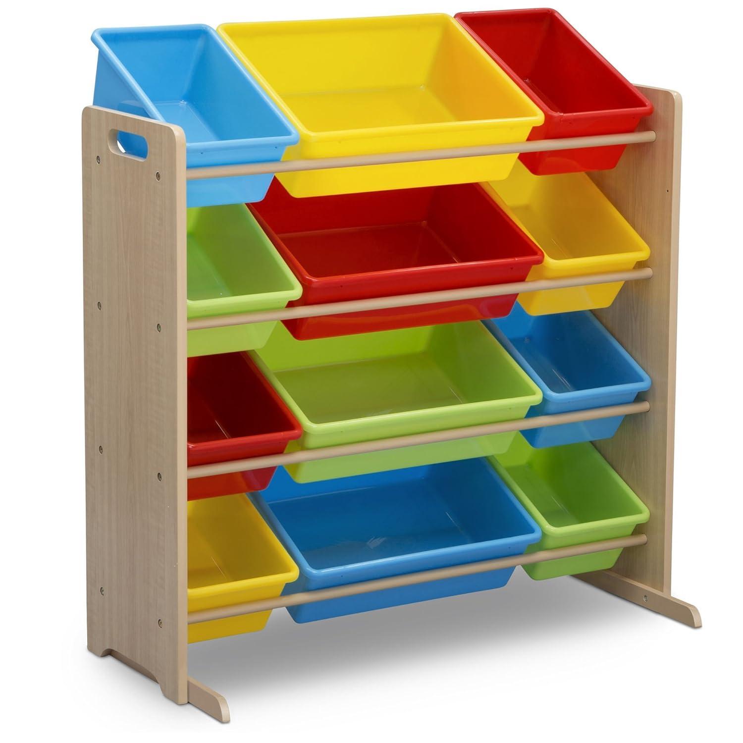 Delta Children Delta Children Kids Toy Storage Organizer with 12 Plastic Bins