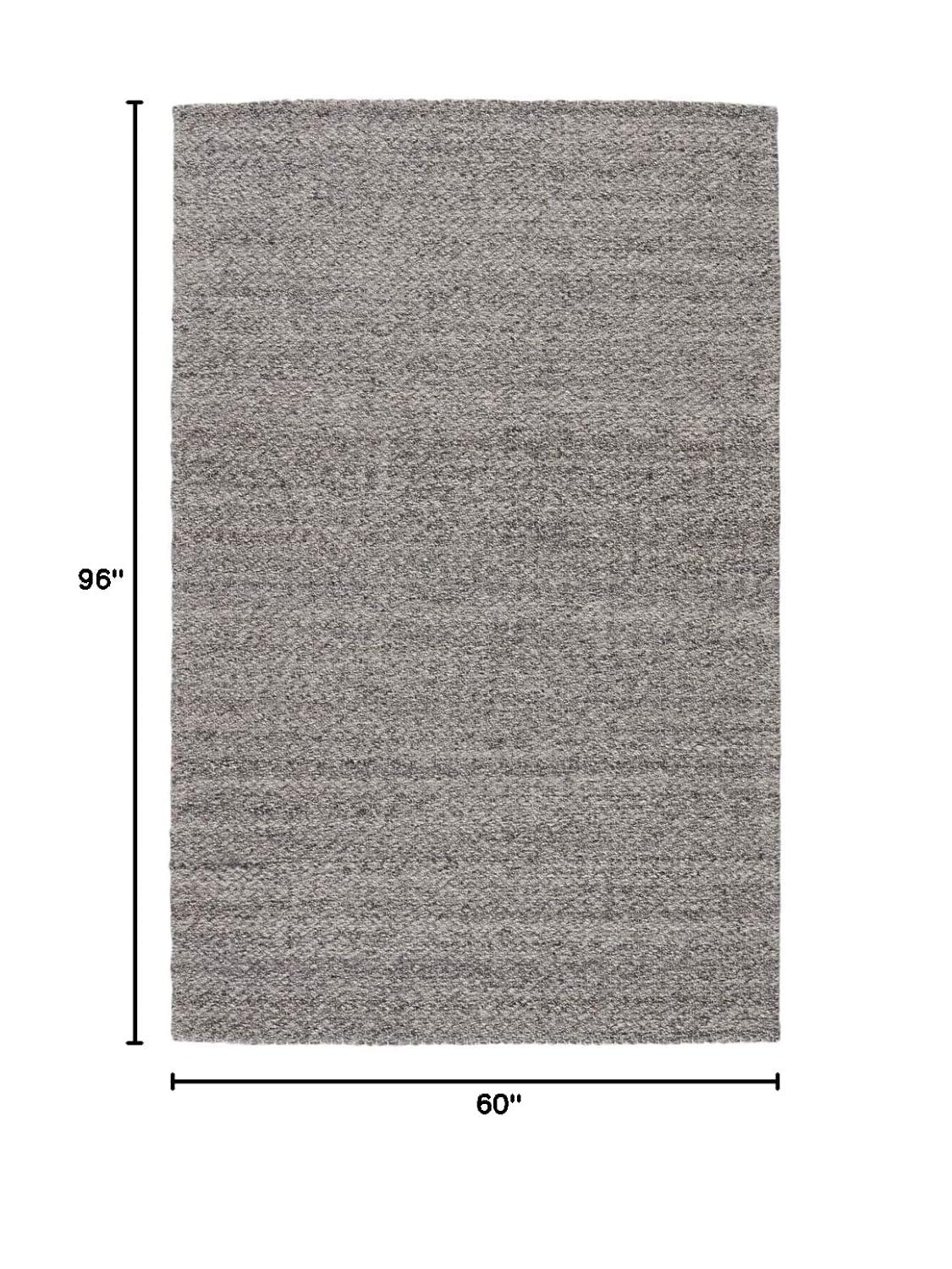 Ivory Coastline Bliss Hand-tufted Wool Rectangular Rug