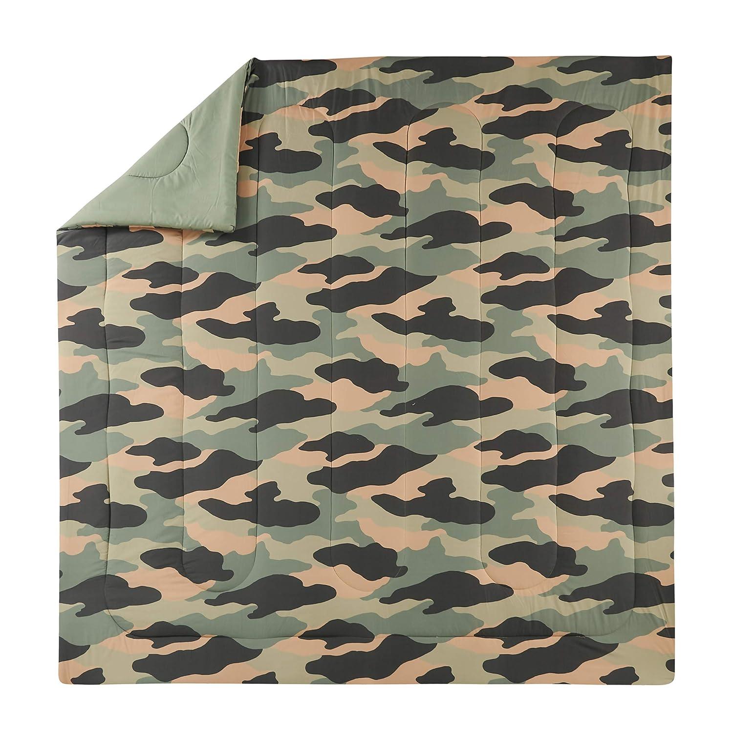 Urban Playground Covert Camo Reversible Microfiber Comforter Set
