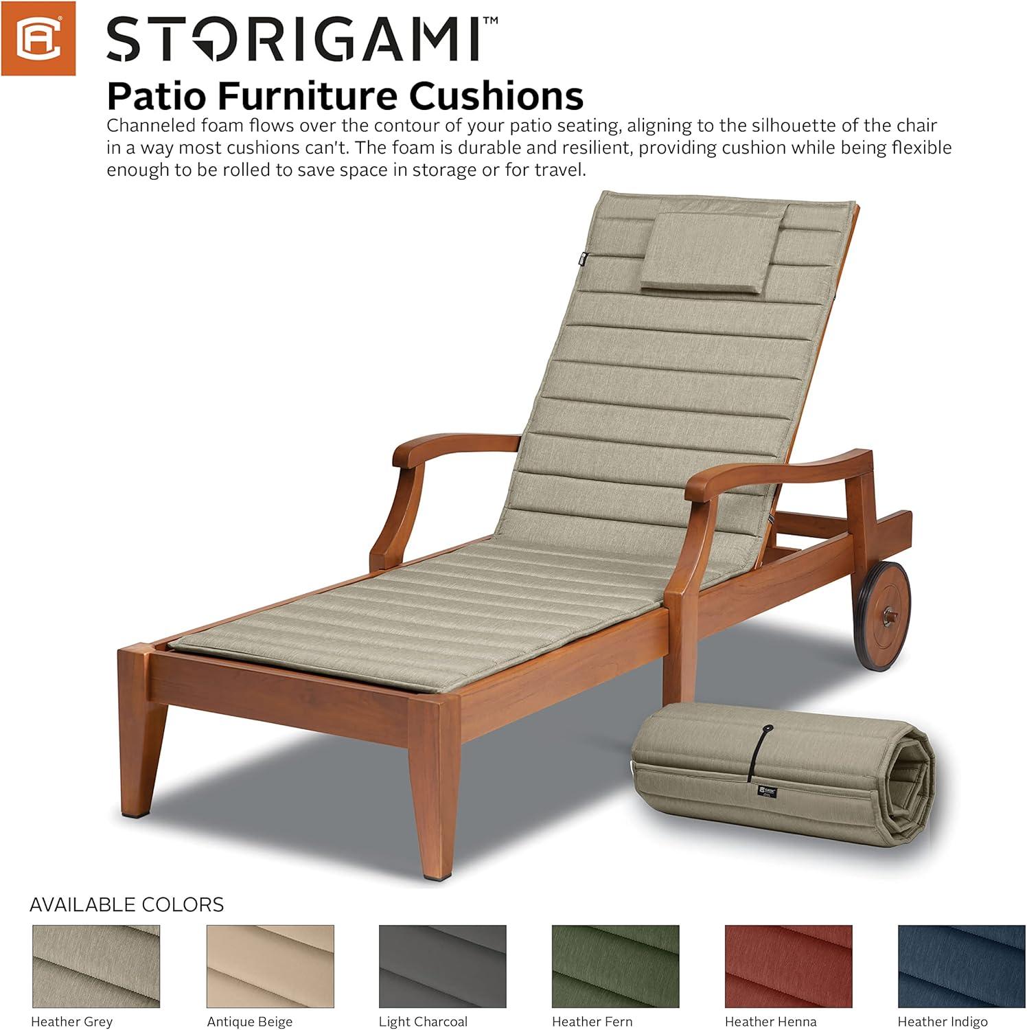 Outdoor Chaise Lounge Cushion