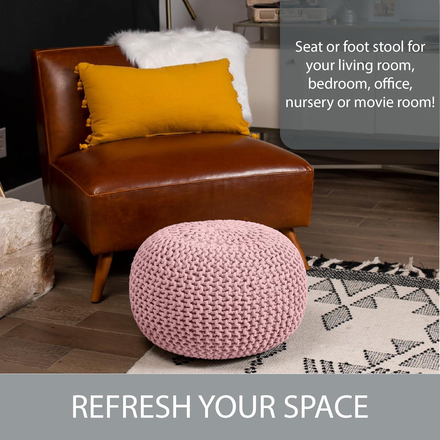 Upholstered Pouf