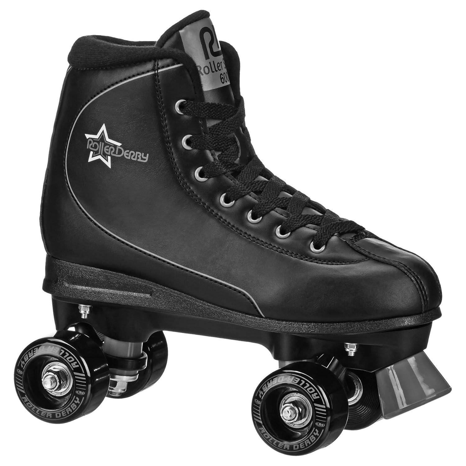 Roller Derby Roller Star Men's Quad Skate - Black/Gray 5