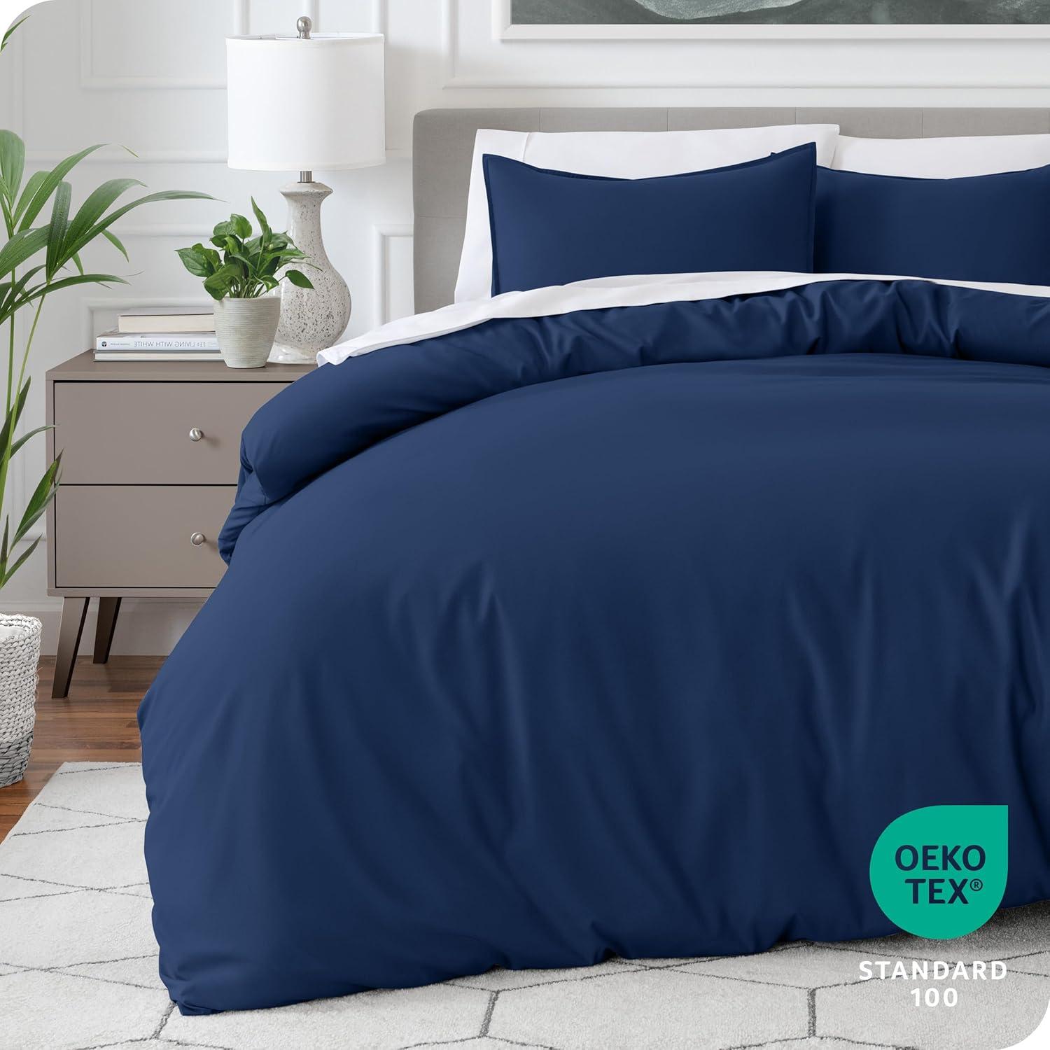 Double Brushed Duvet Set - Ultra-Soft, Easy Care by Bare Home