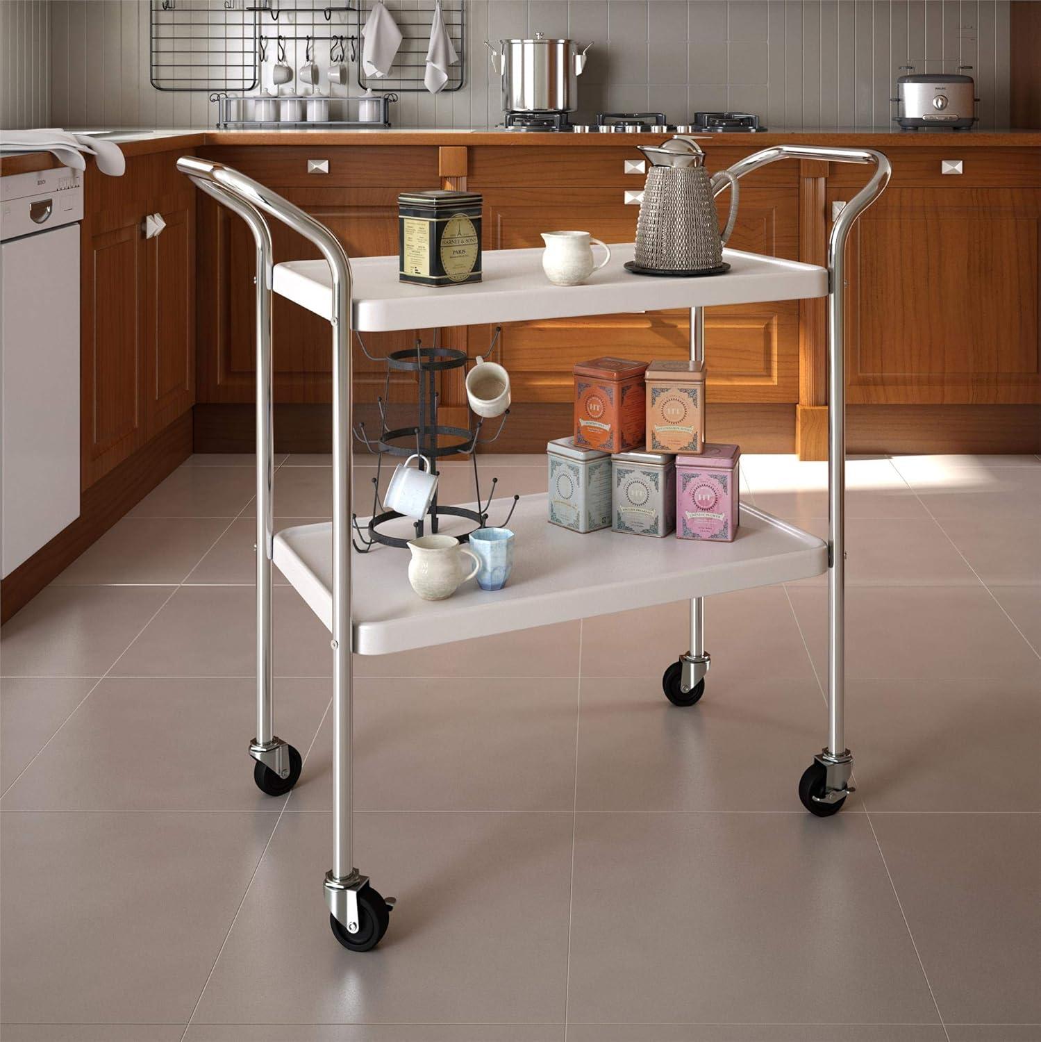 COSCO Stylaire 2 Tier Serving Cart