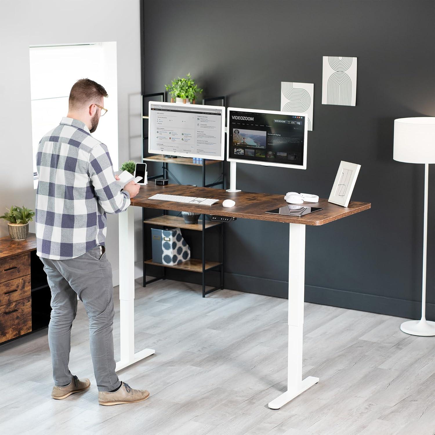 Electric Dual Motor Desk Frame