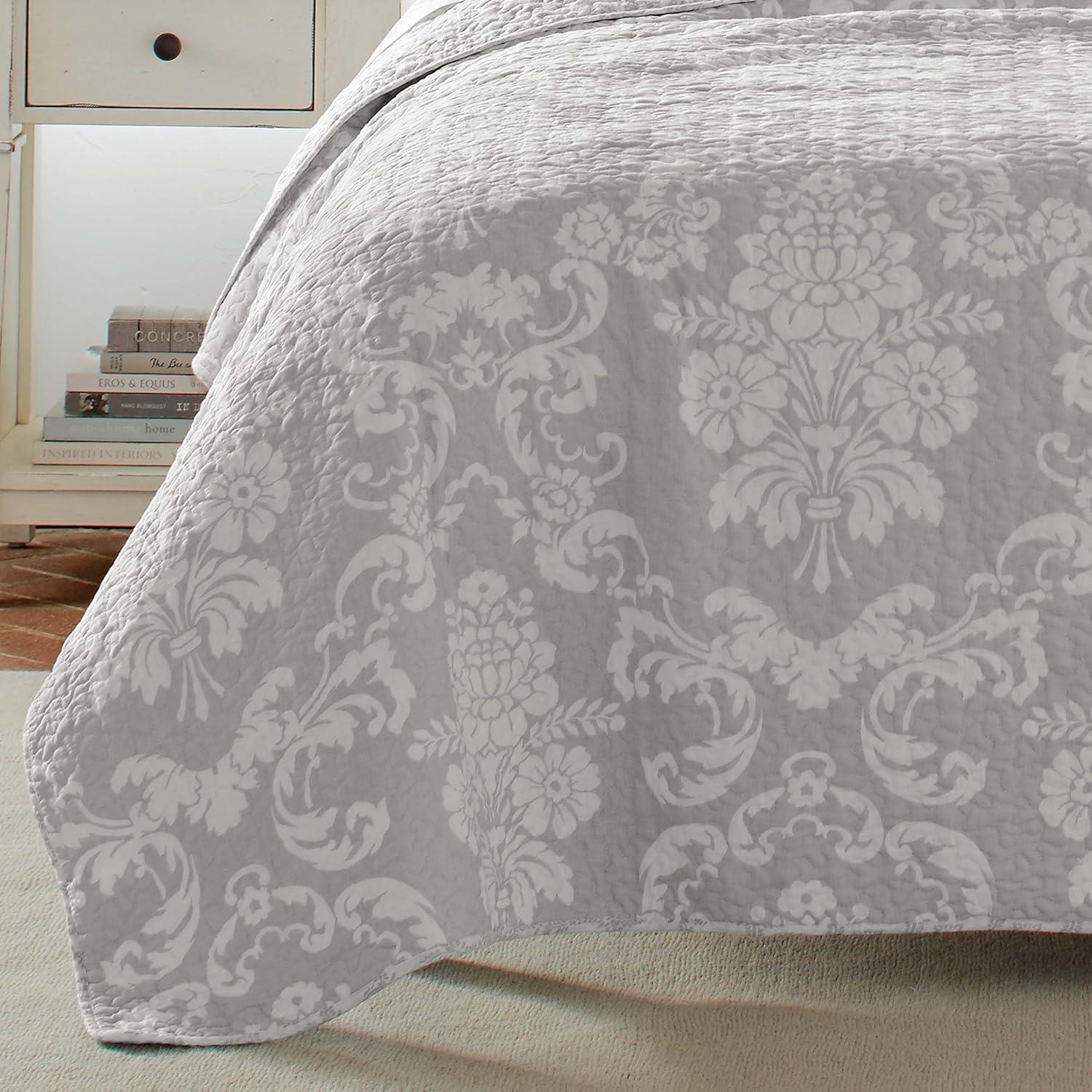 Laura Ashley Venetia Reversible Cotton Quilt Set