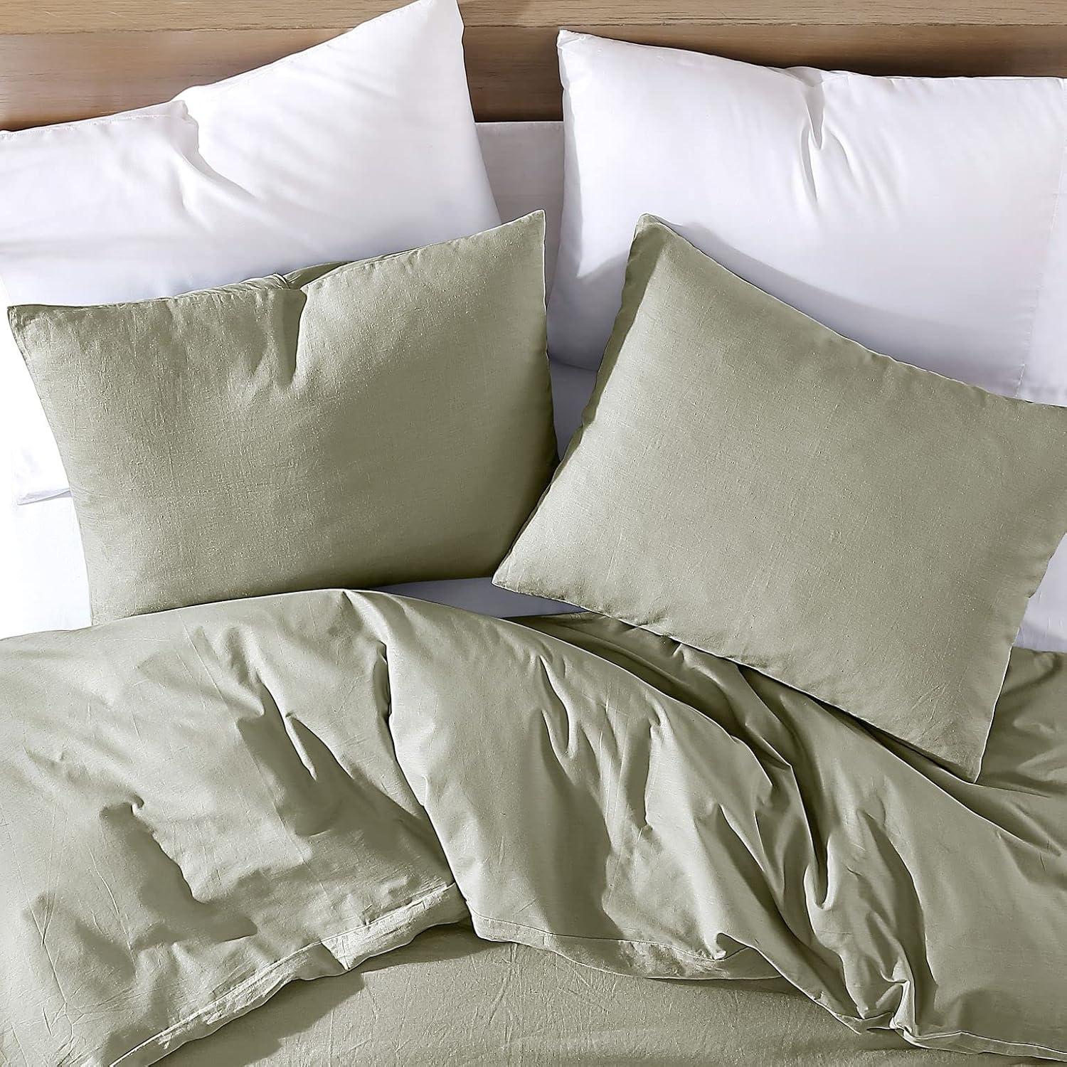 Hilma Linen 3 Piece Comforter Set