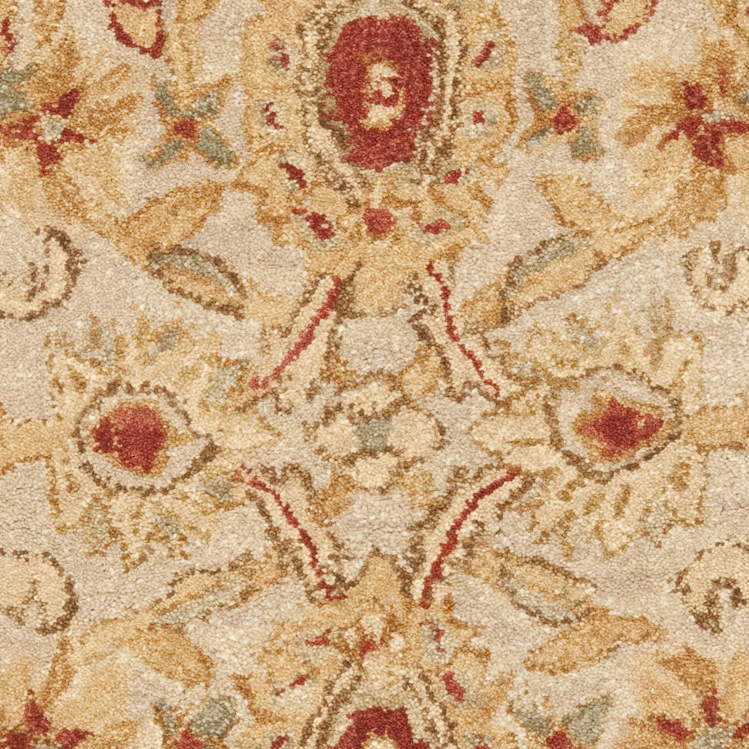 Anatolia AN516 Hand Tufted Indoor Accent Rug - Brown/Ivory - 2'x3' - Safavieh