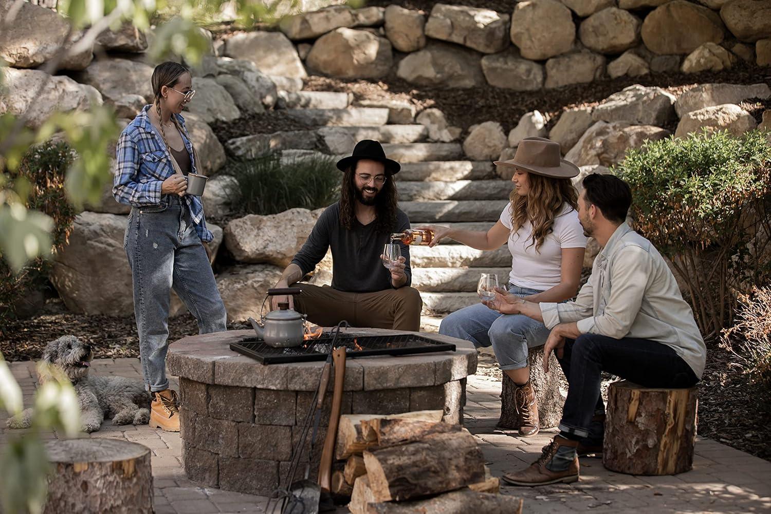 Barebones Enamelware Dining Collection - Slate Gray, Enamel Cup Set